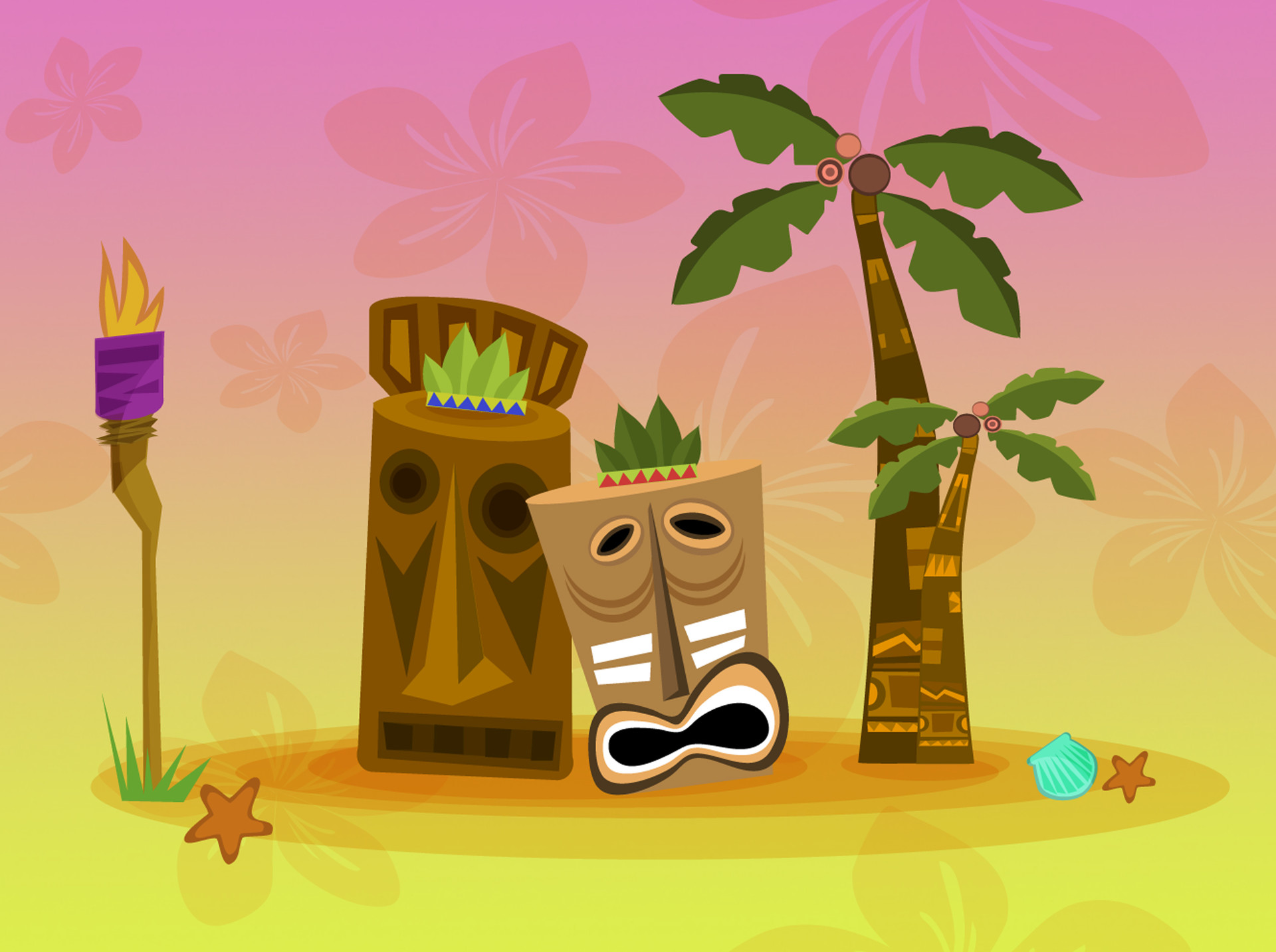 ArtStation Tiki Masks