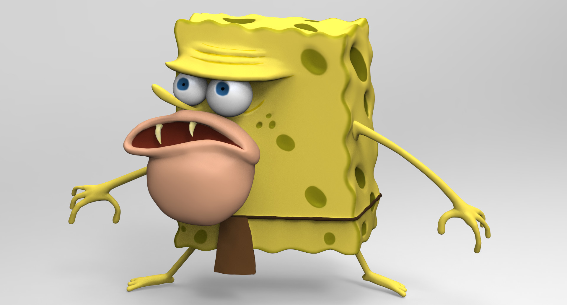 Spongebob barbarian