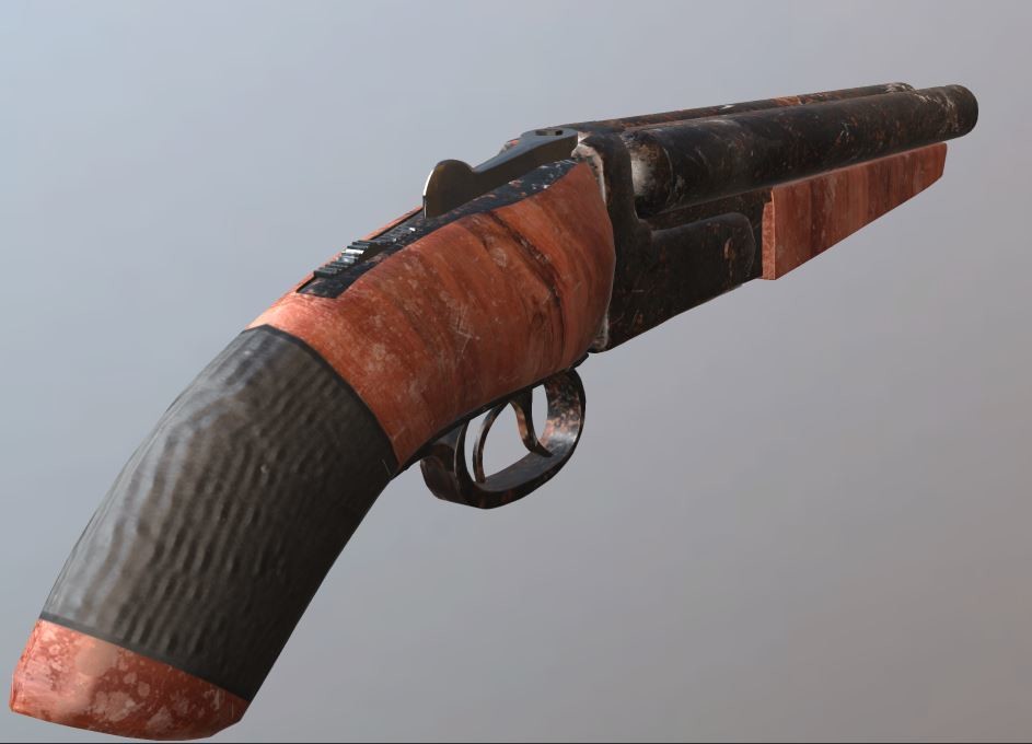 I made this sawed off shotgun to practise with quixel suite.I renderd the s...