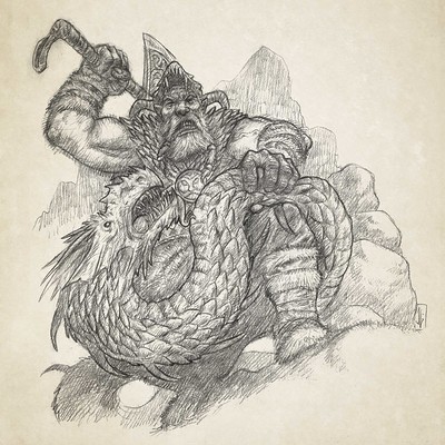 Jagoba lekuona gigante vs dragon