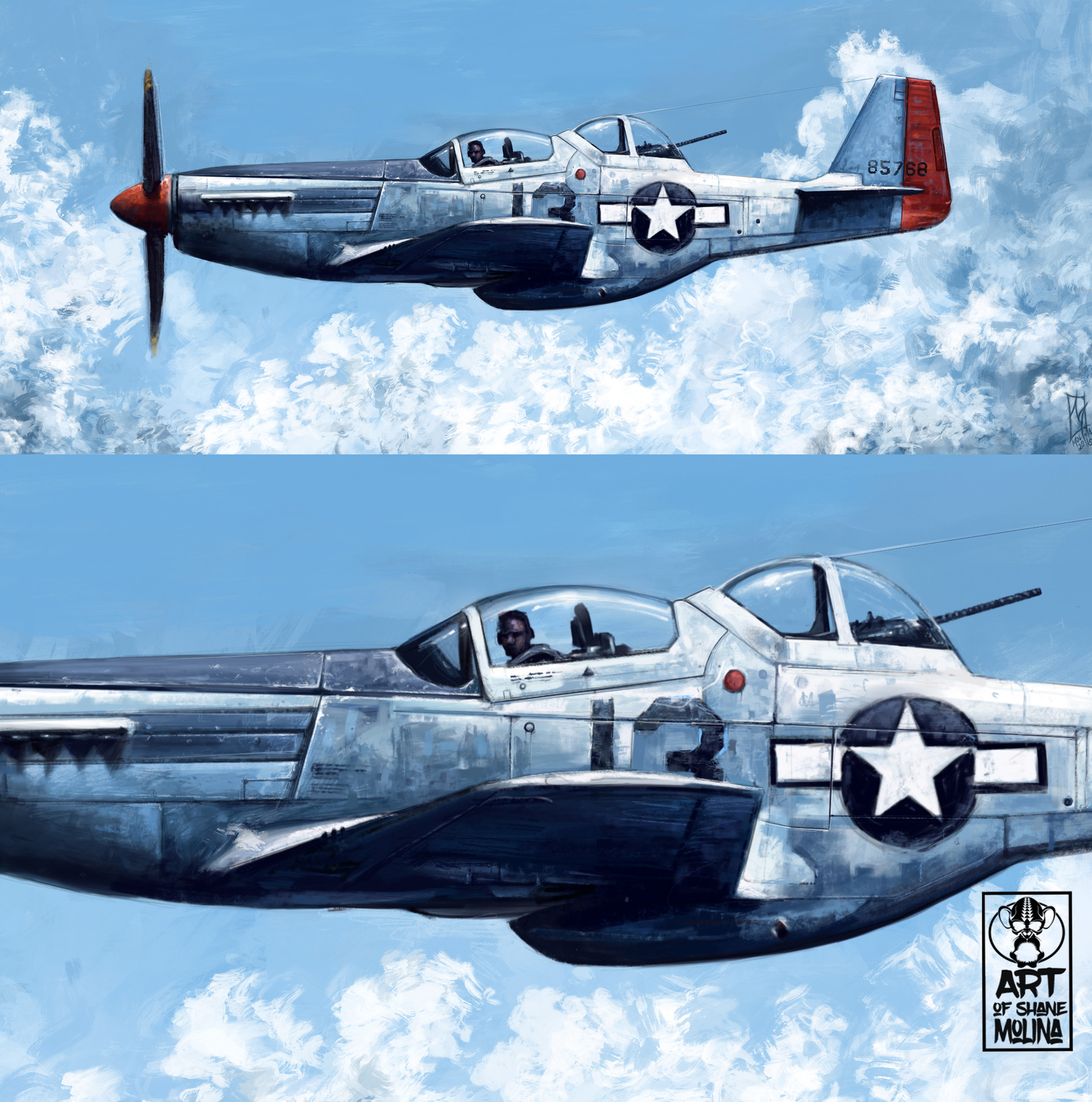 P-51 Mustang - Modified.