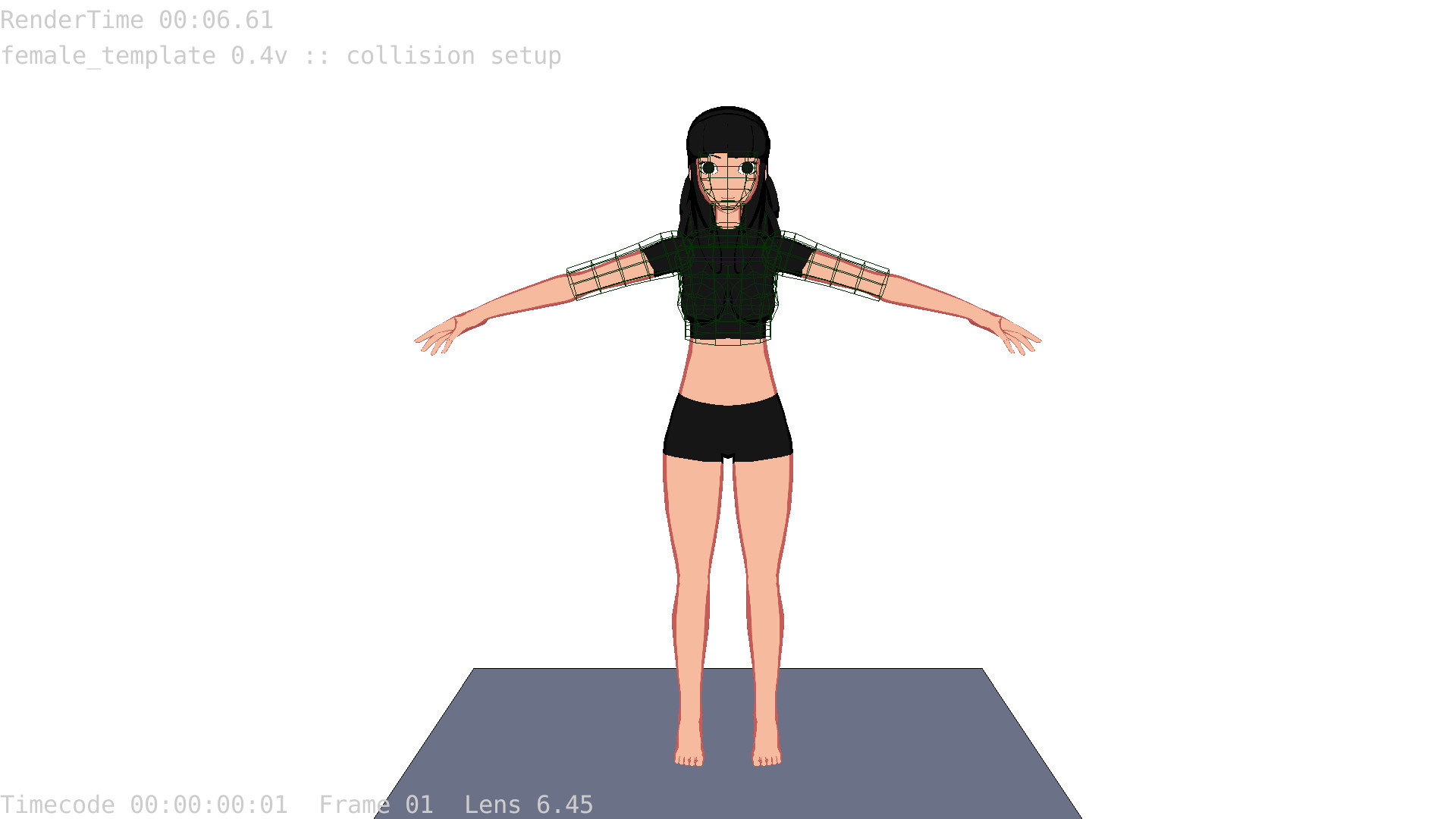 Artstation Female Anime Template Otakupus Nick