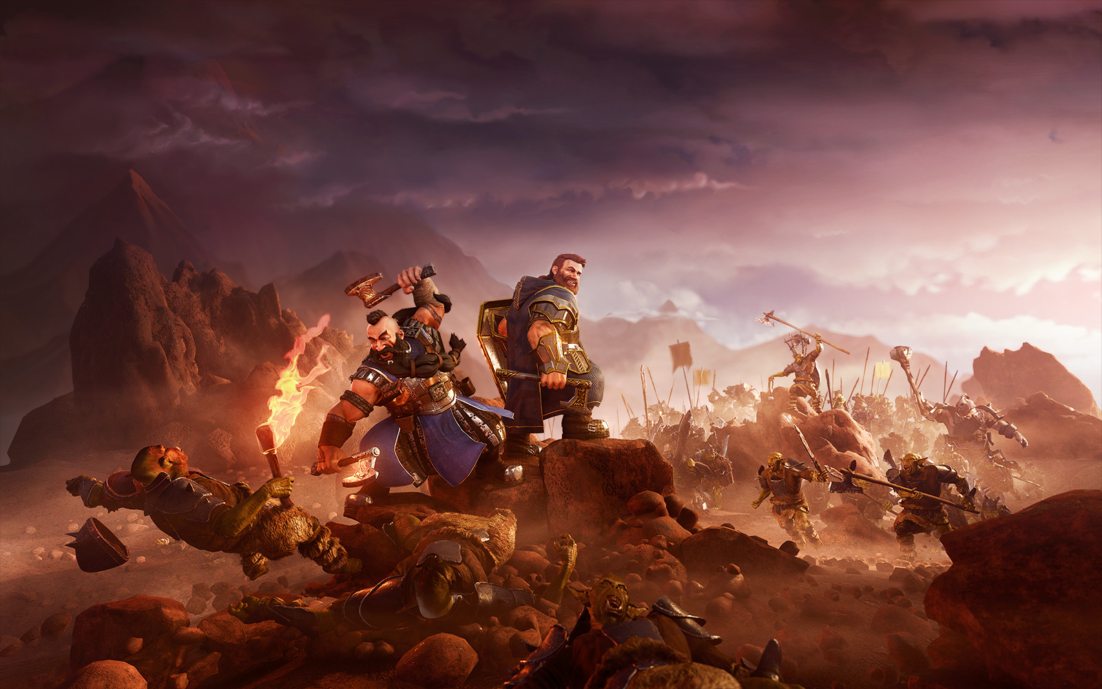 Stefan Obst The Dwarves Game Key Visual