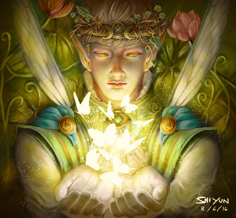 Fairy Prince inspired by Kdash Artwork Took about 16hrs Trying out bottom u...