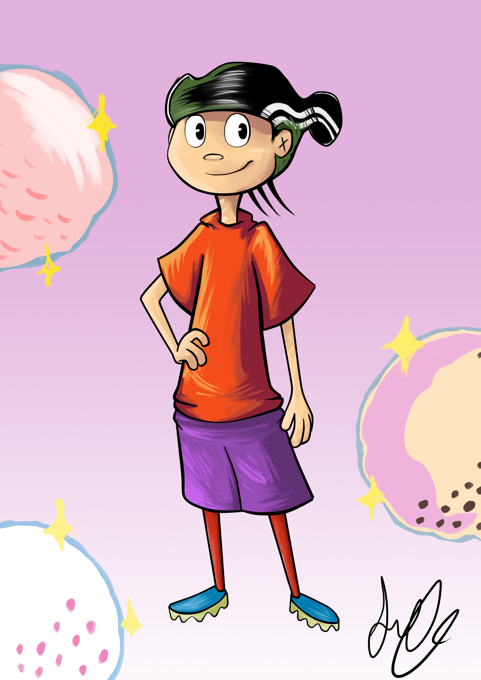 Artstation Ed Edd N Eddy Double D Fanart Sudawan Corness