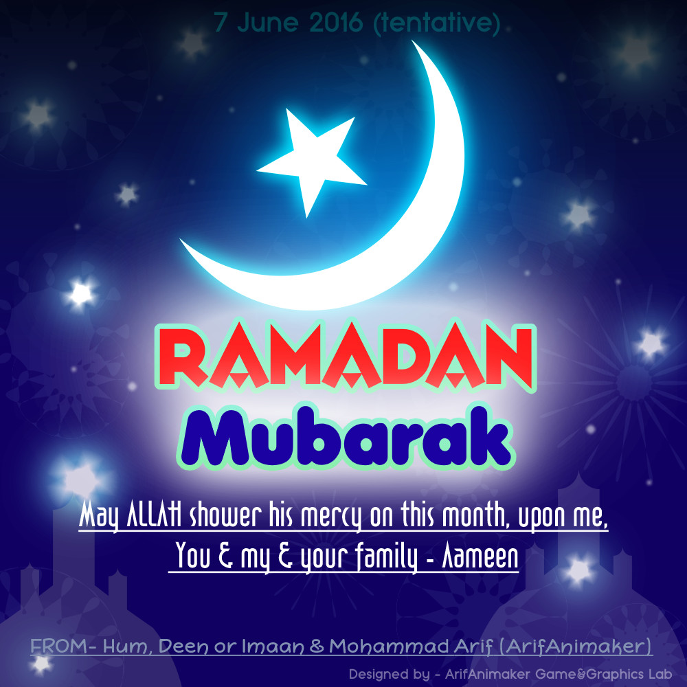ArtStation - Ramadan Mubarak Wishes Graphic Wallpaper AGL