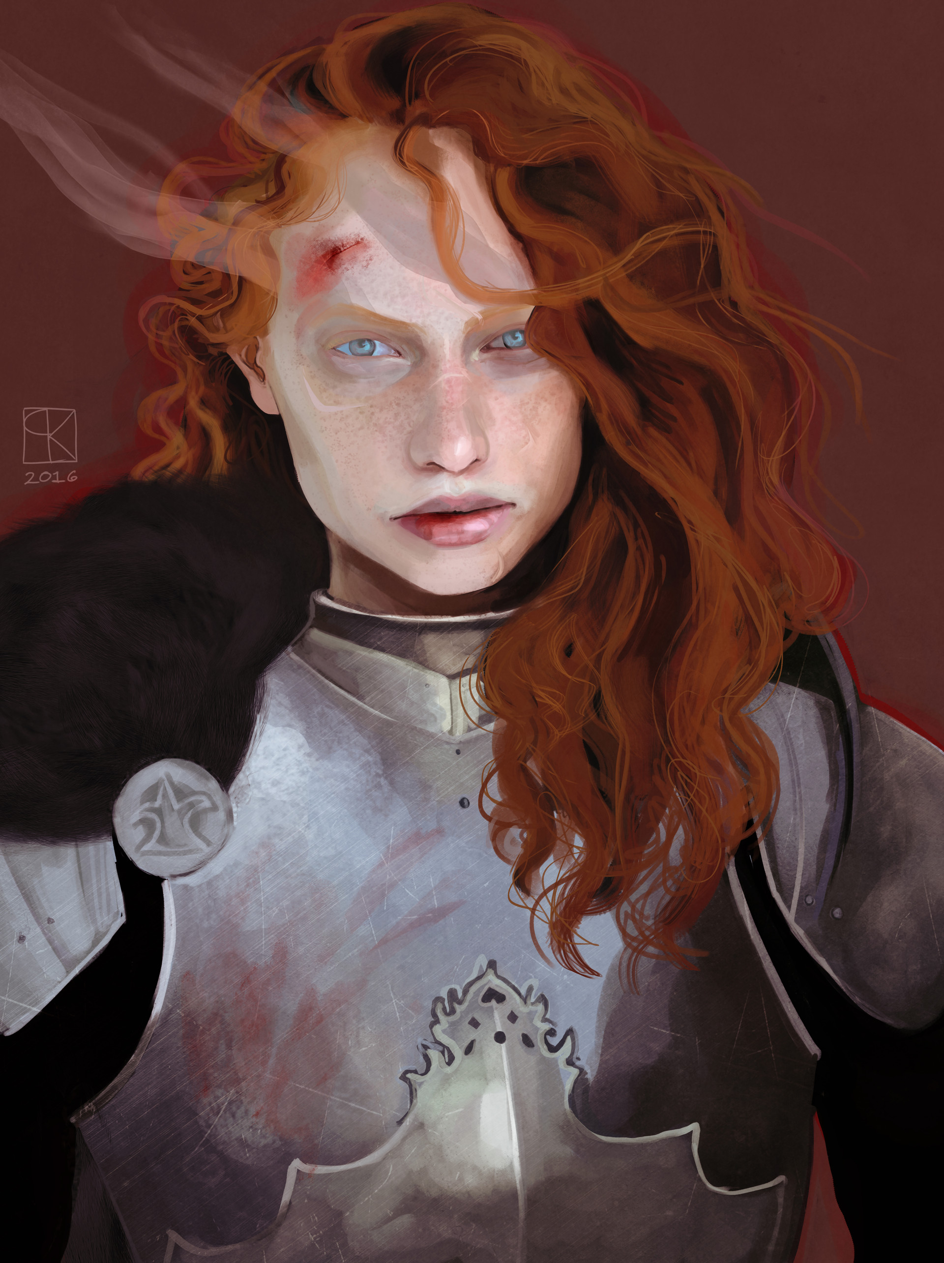 Artstation Haunted Knight Lucy Plowe