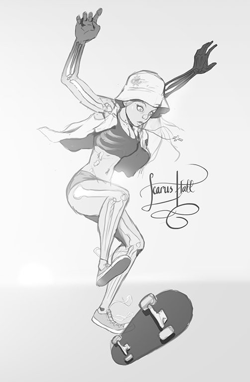 Artstation Kickflip Icky H