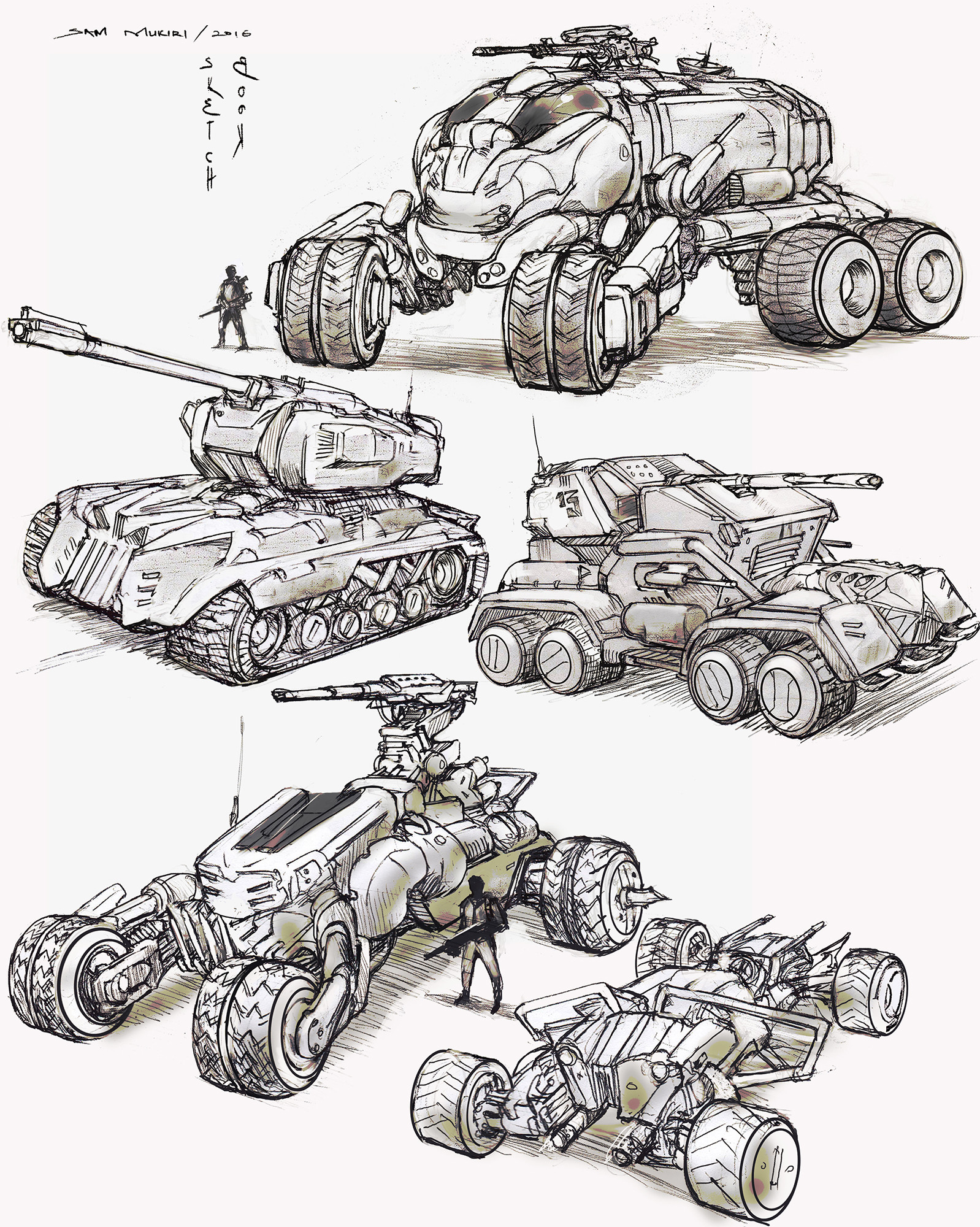 Sketching Vehicles