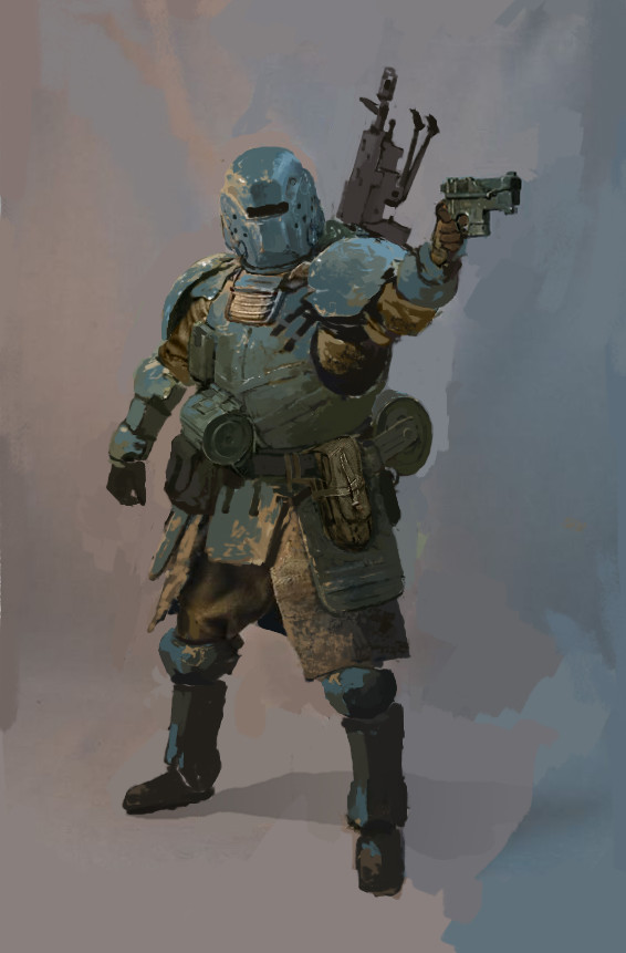 ArtStation - soldier, Konstiantyn Syvolotskyi