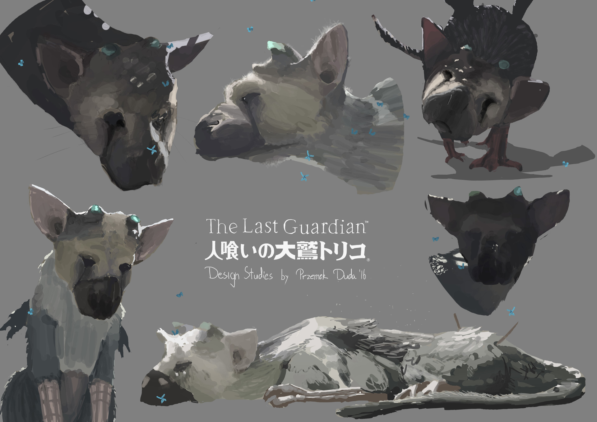 ArtStation - The Last Guardian: Trico