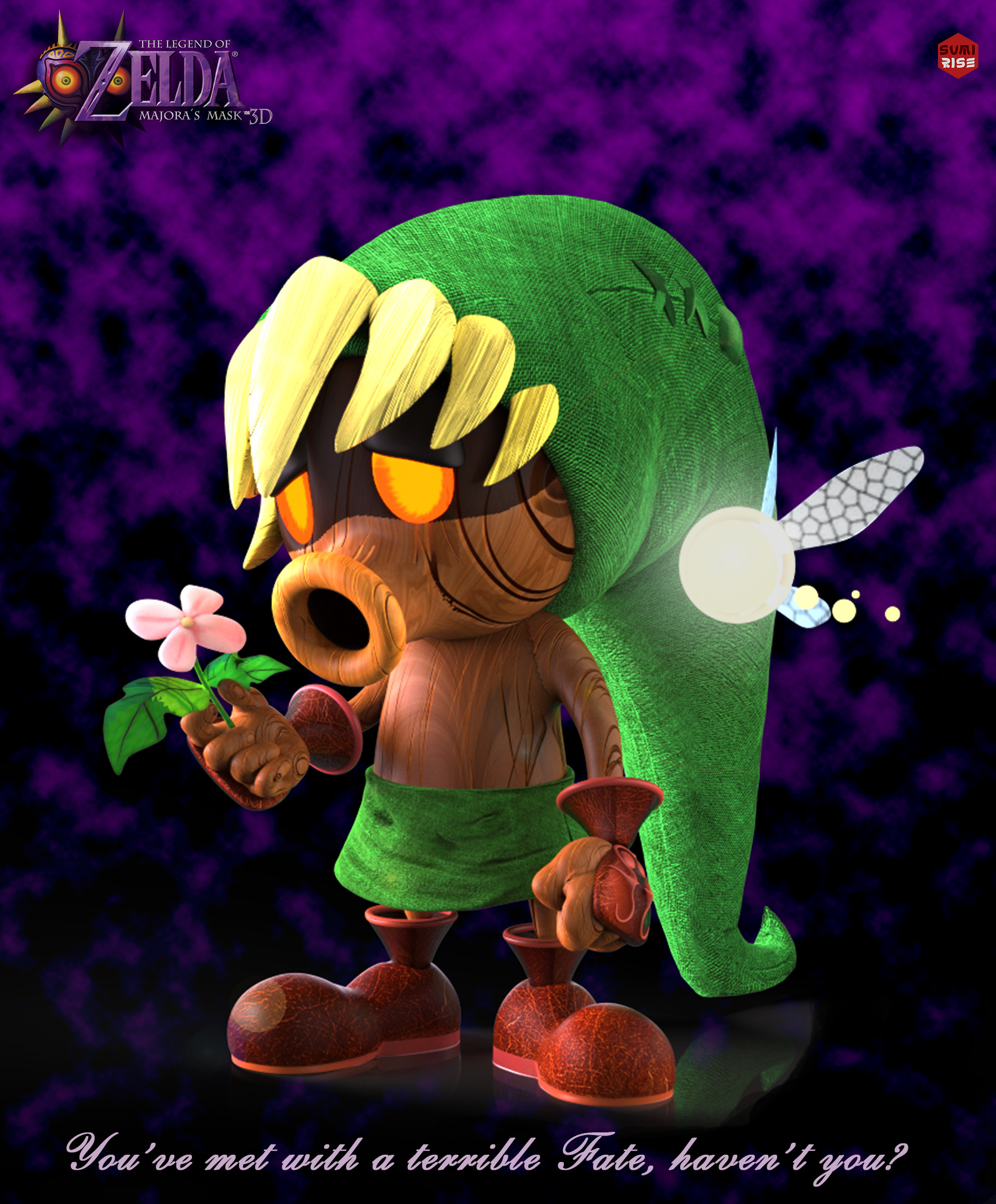 ArtStation - The Legend of Zelda Majora's Mask, image size:1920x2320