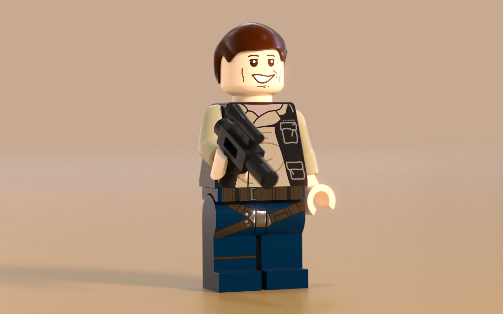 Han Solo Lego Minifig 