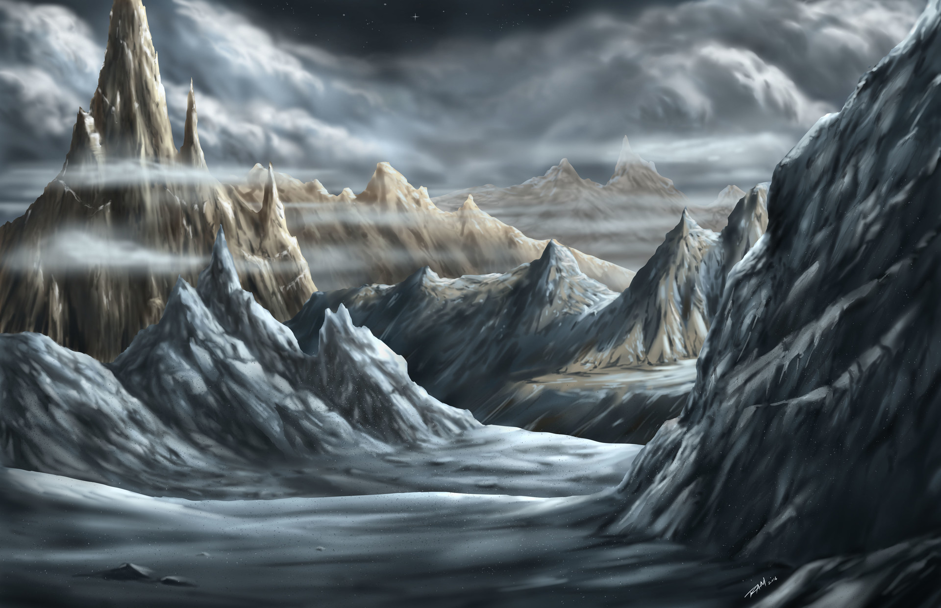 Artstation Landscape Digital Painting