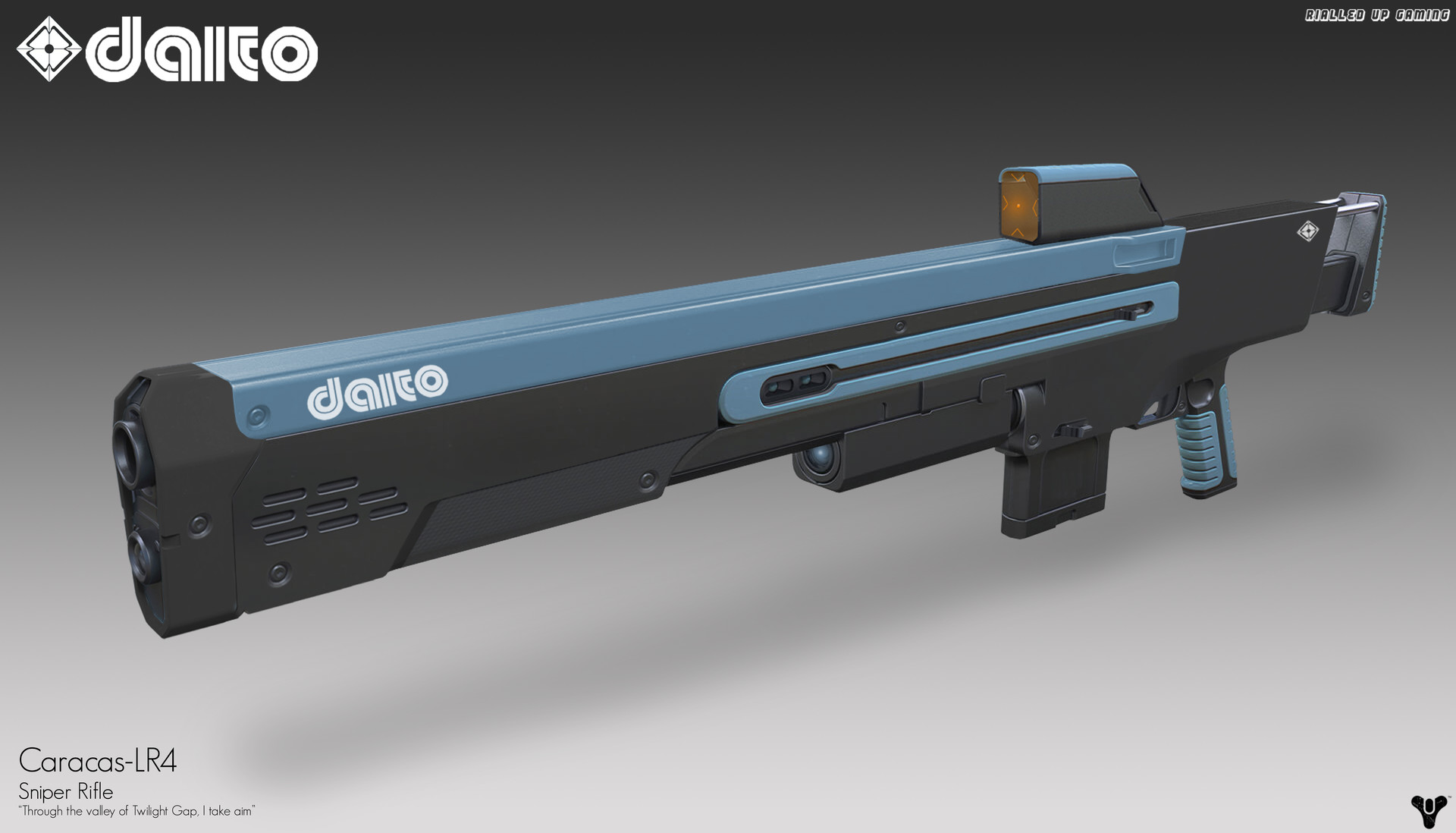 Daito Foundry Destiny Concept Weapon Design.
