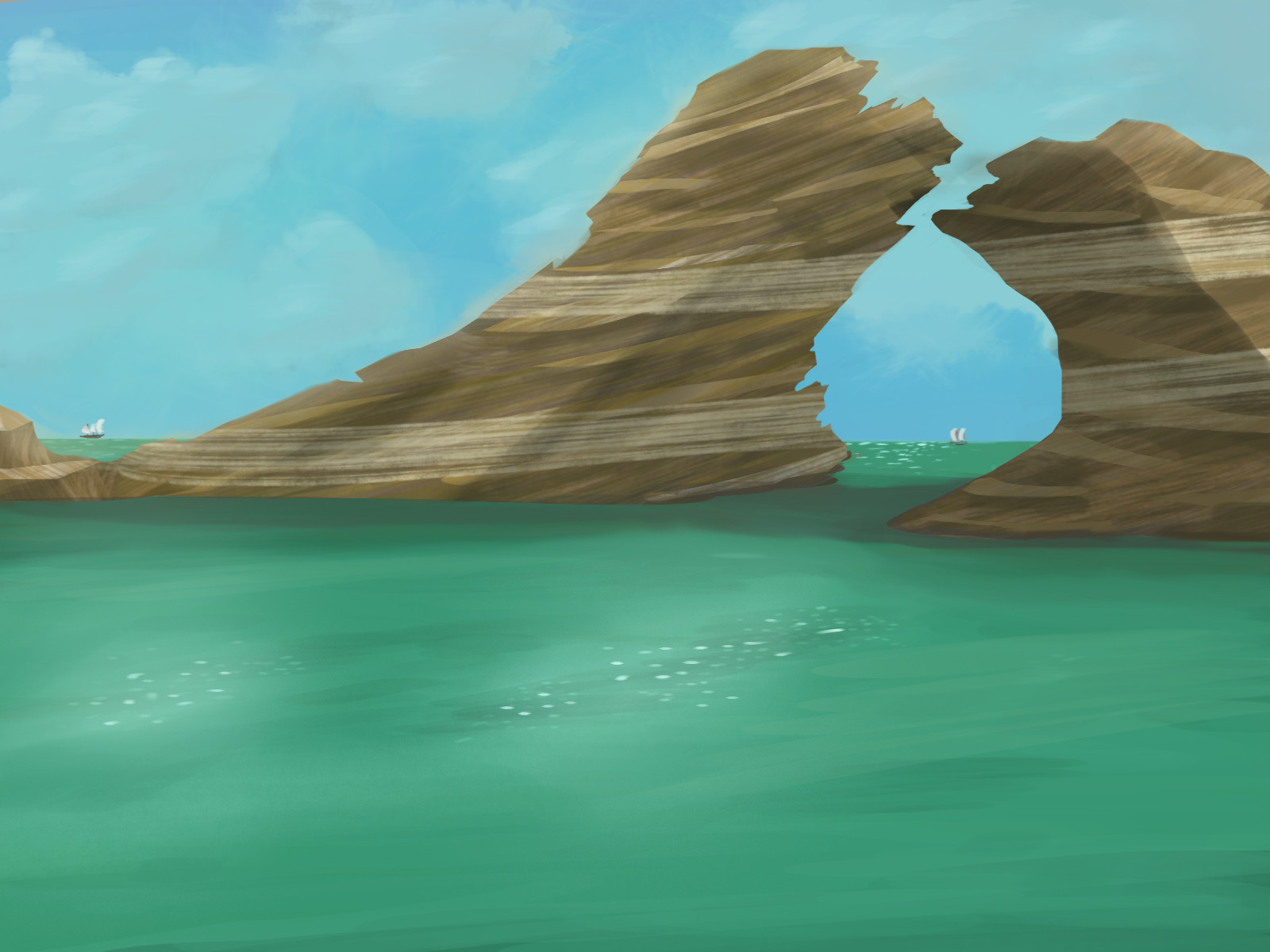 ArtStation If Utah met the ocean