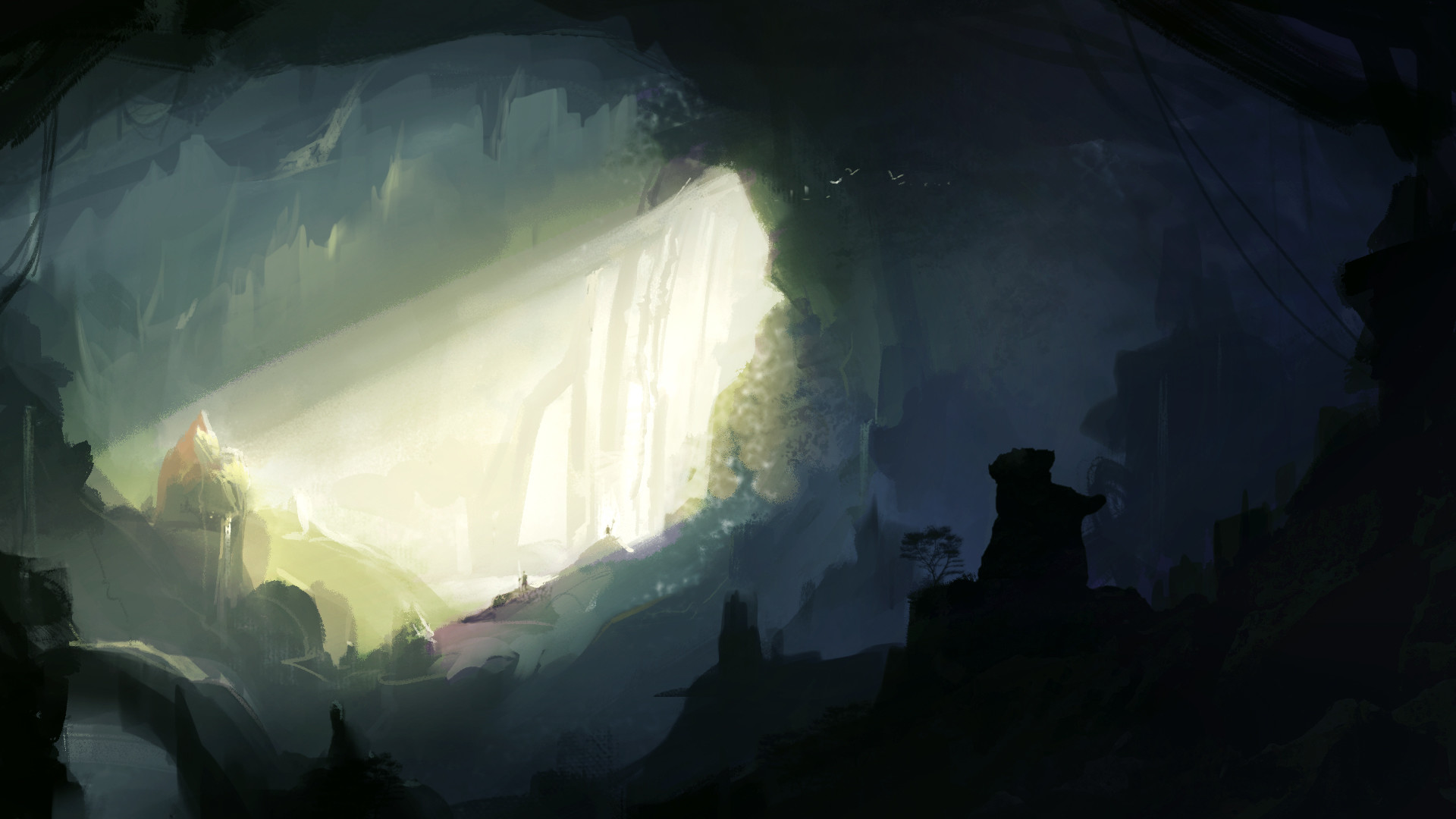 Fog the cave. Пещера фэнтези. Пещера арт. Туман в пещере. Пещера фон.