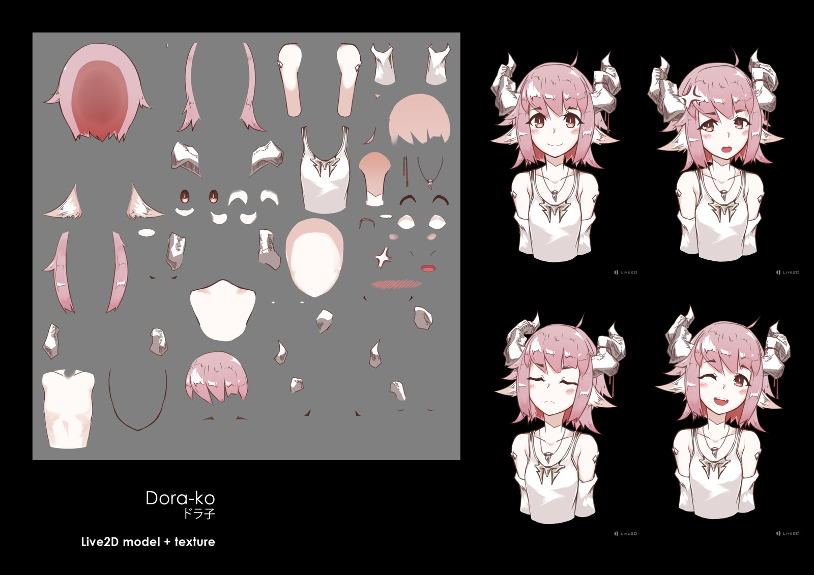 Mendel Oh Dorako Live2D Model