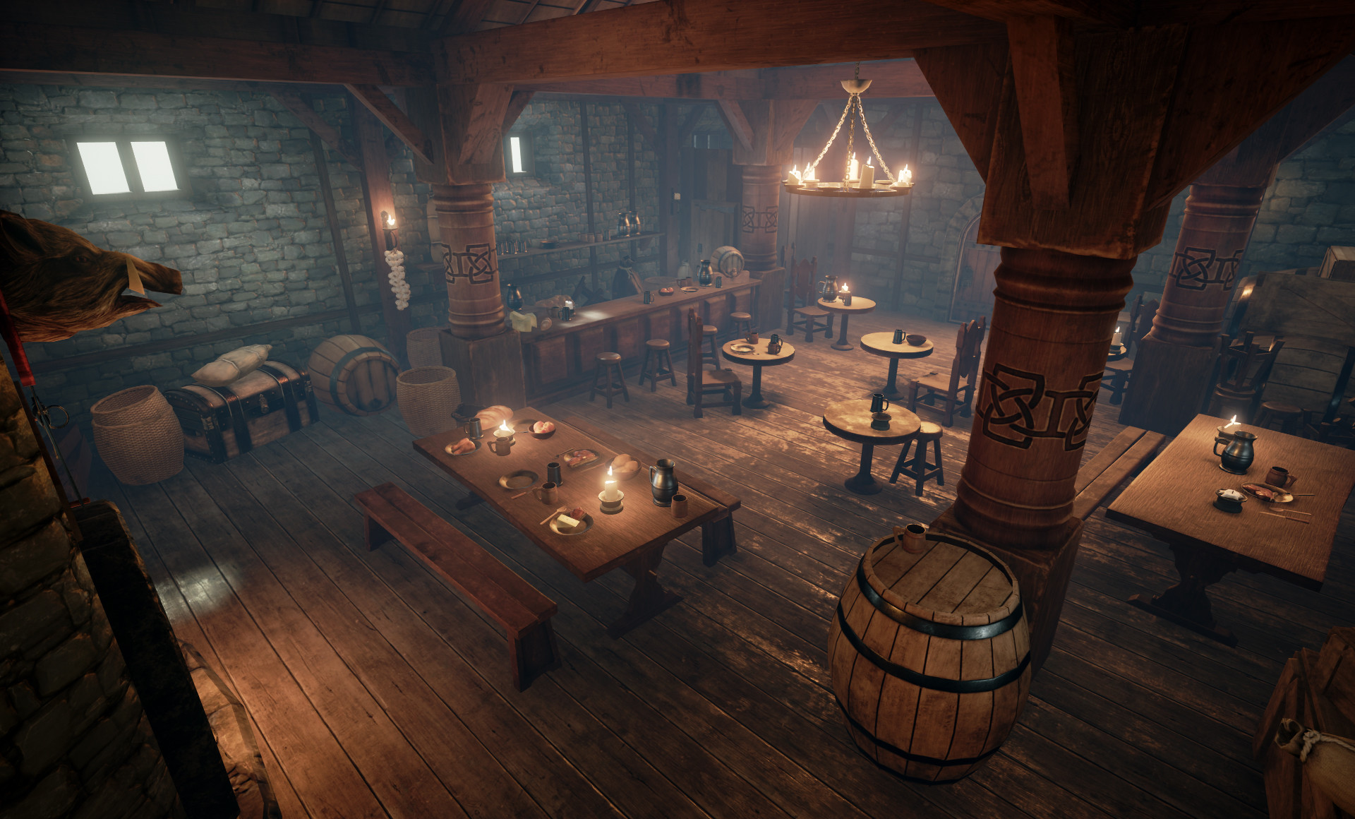 ArtStation - Medieval Tavern