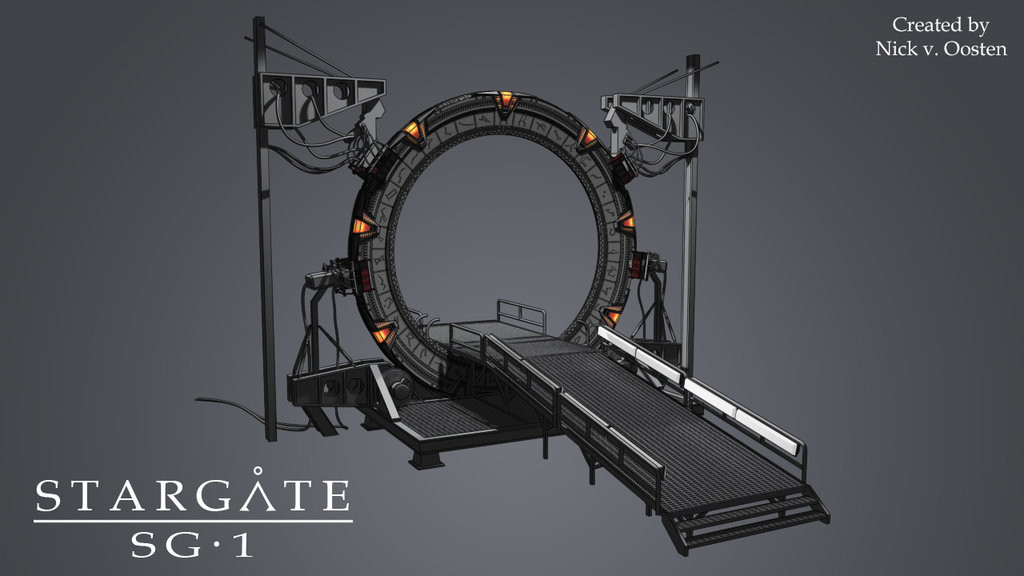 ArtStation Stargate The 20th Anniversary (fan comic)