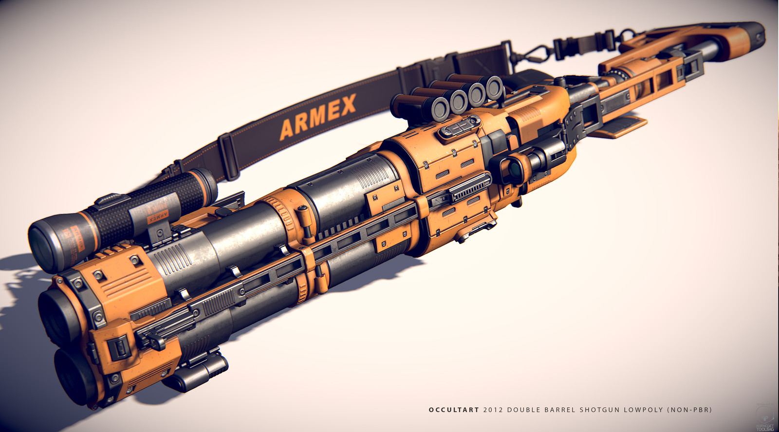 Dual Barrel Shotgun (NON-PBR)