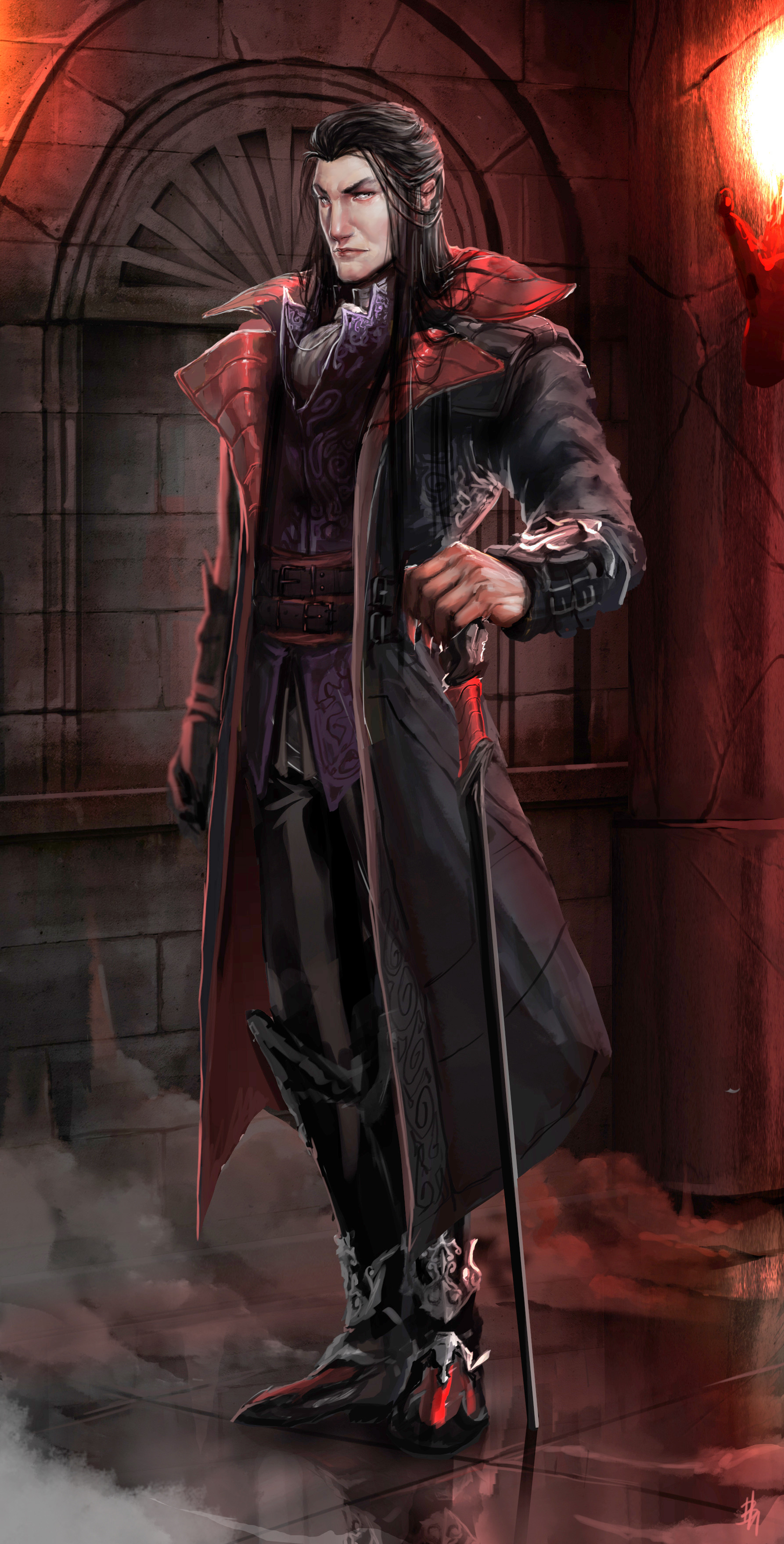 ArtStation Dracula Character Design