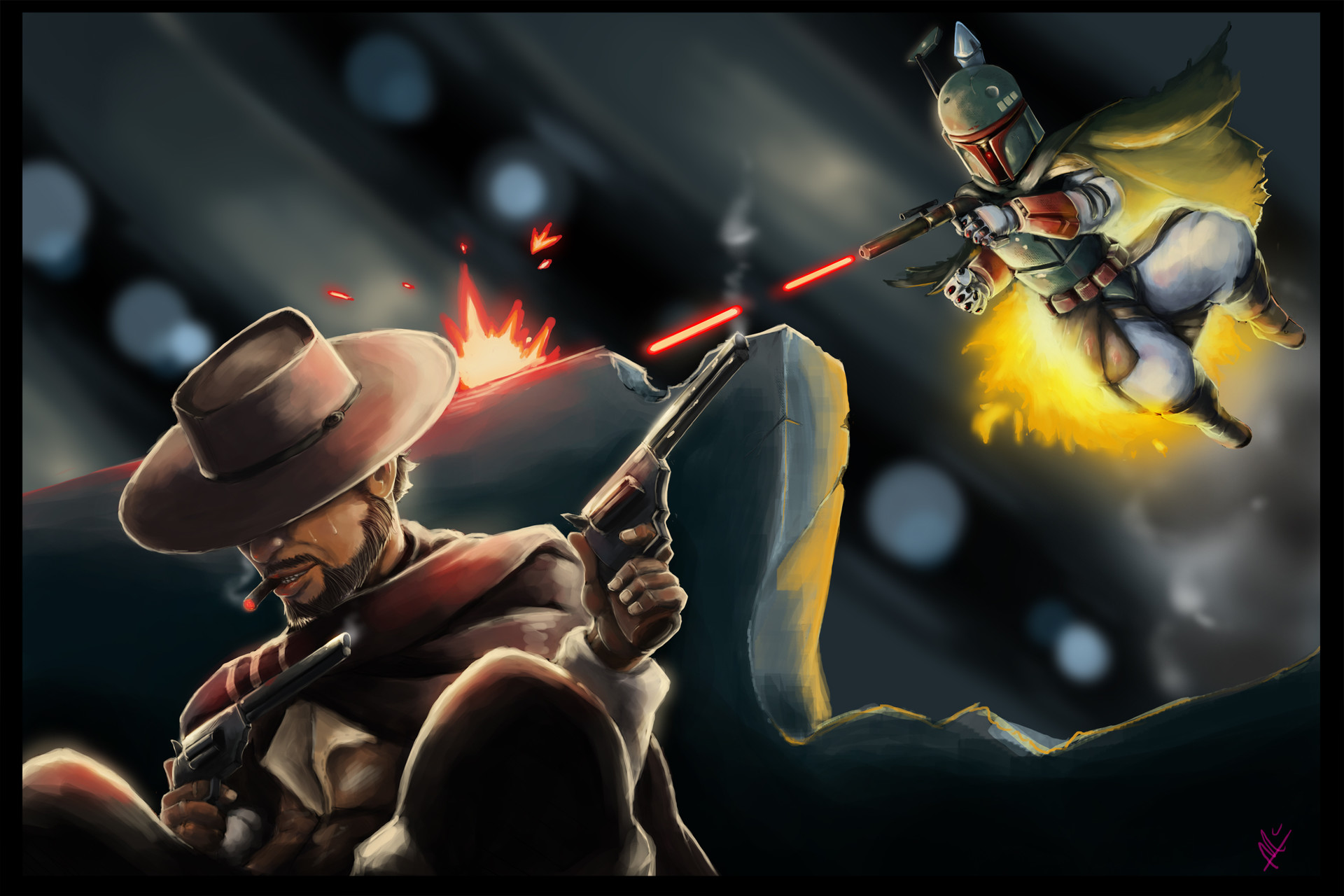 ArtStation Cape v.s. Poncho