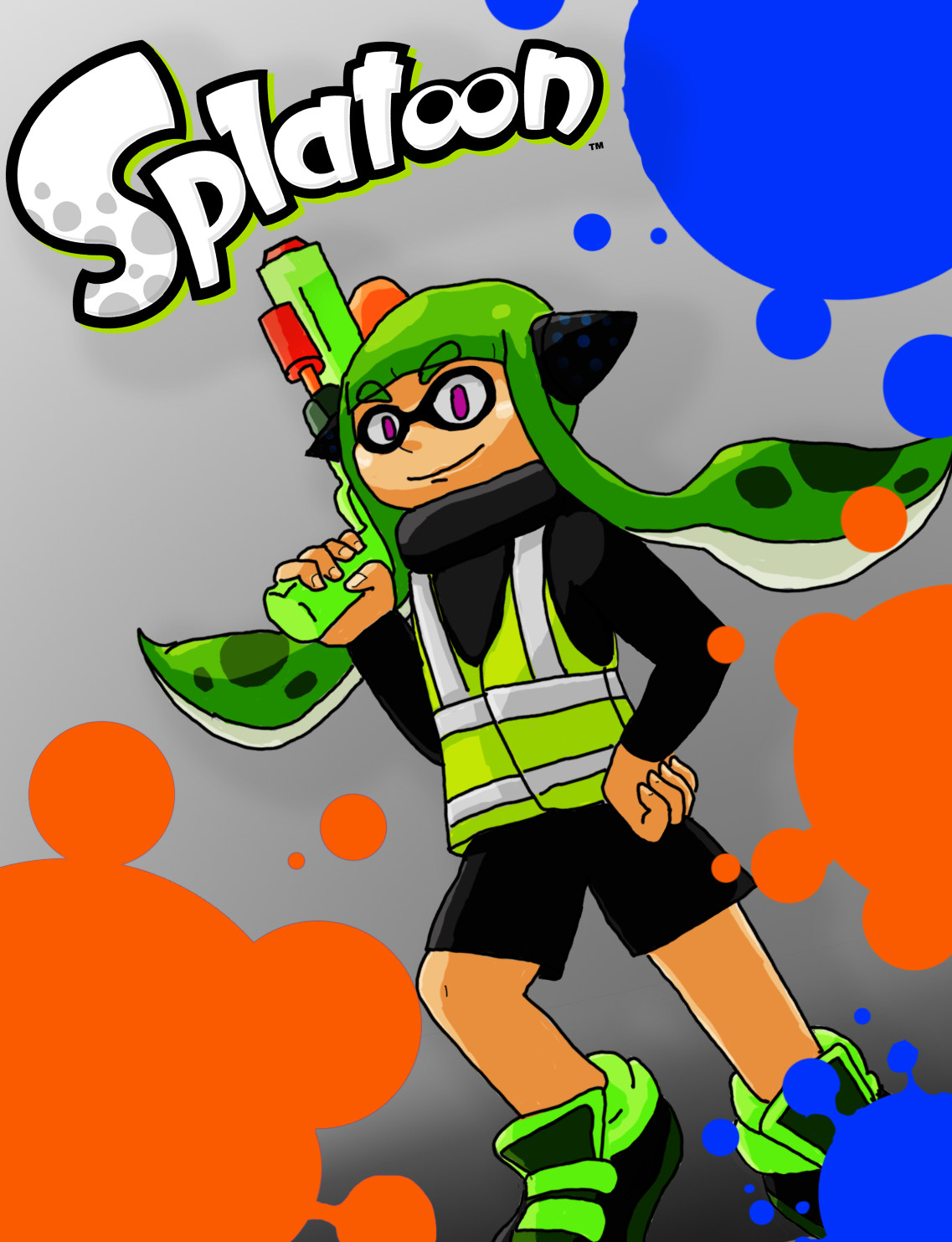 ArtStation - Splatoon Fan-art (2015)