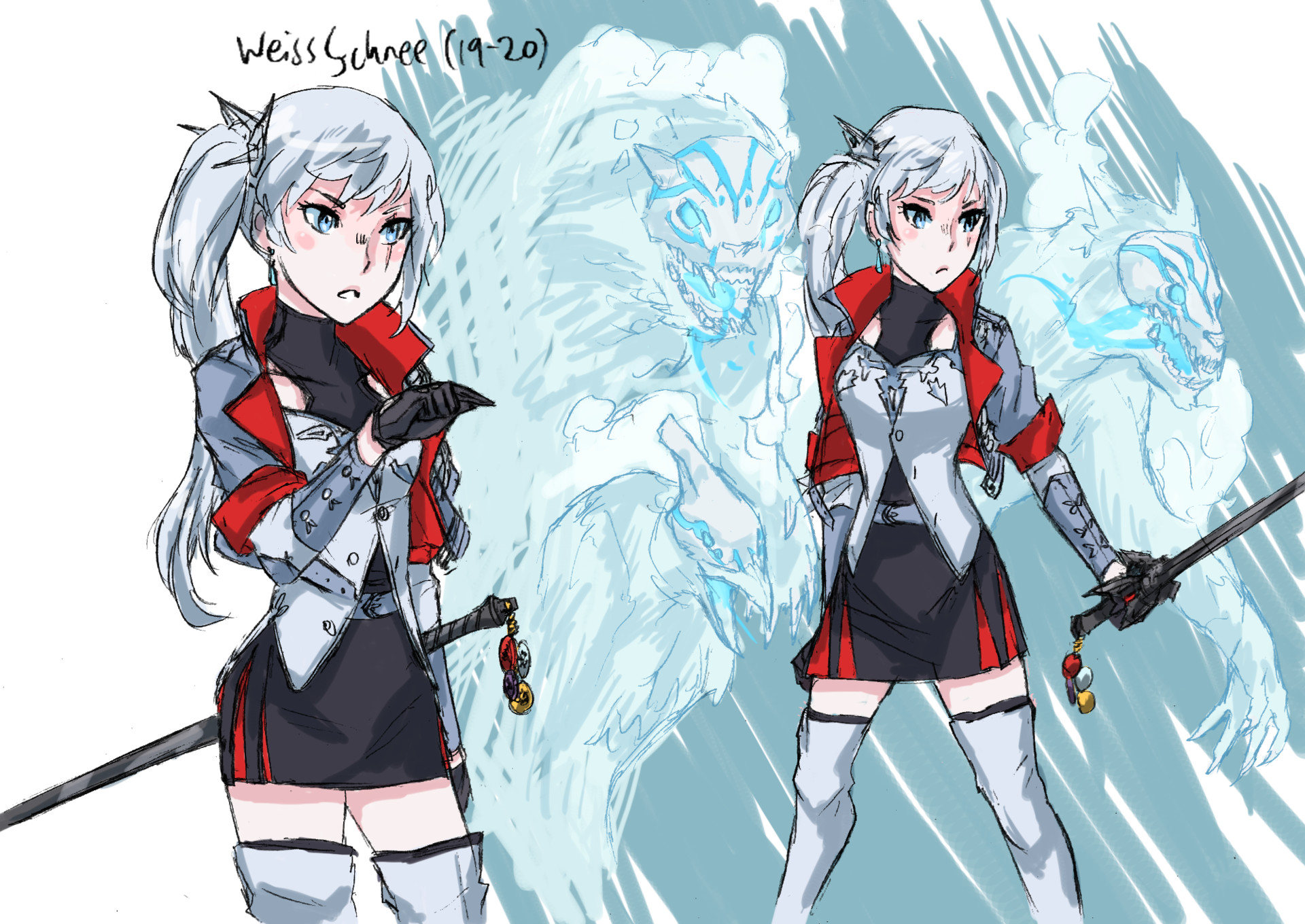 RWBY Shattered Tomorrow - Weiss Schnee.