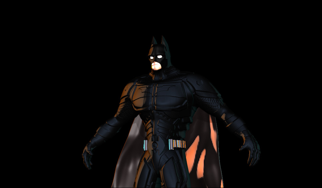 ArtStation - Amateur Batman render