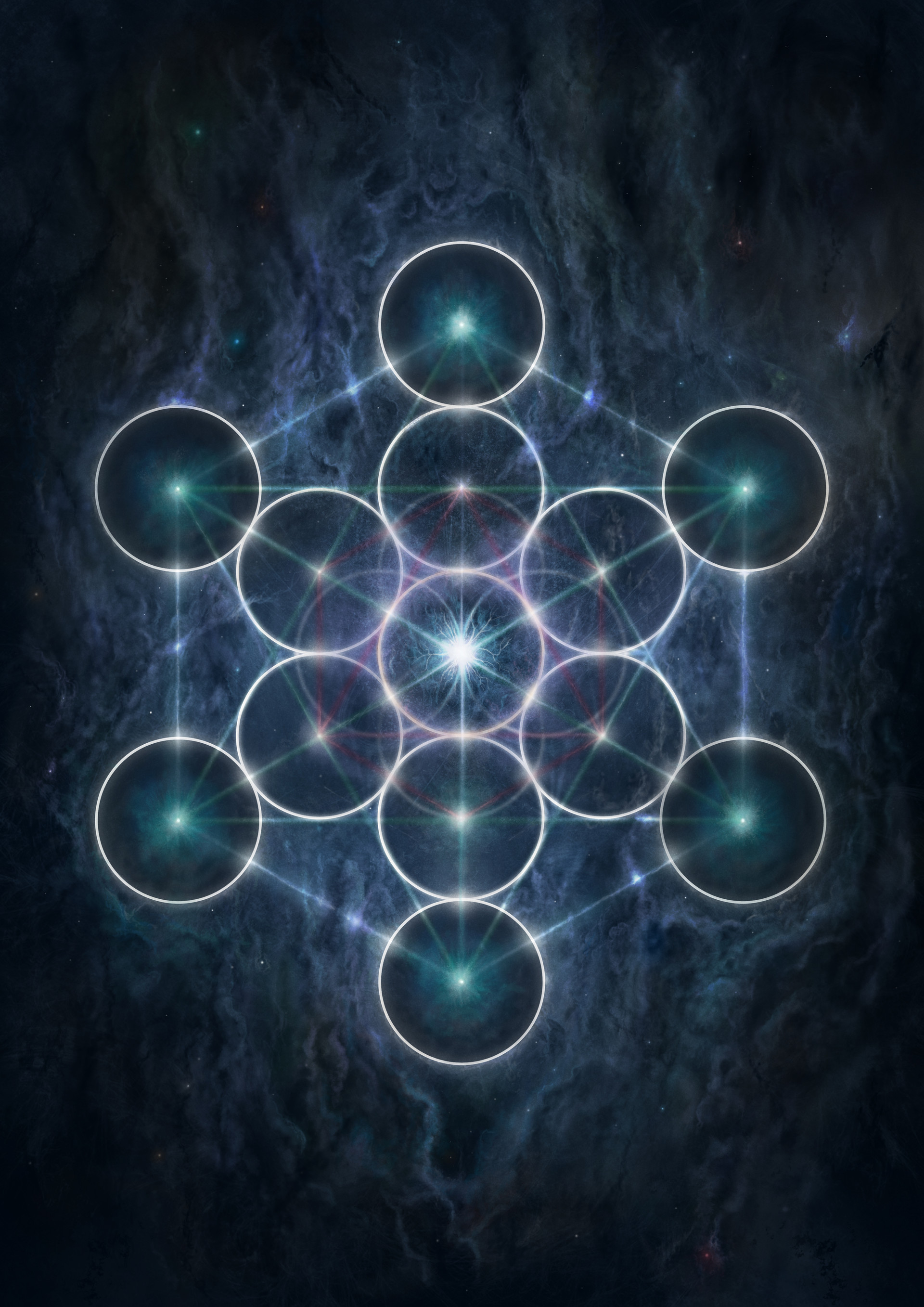 Metatrons Cube by Victory Alex on Dribbble