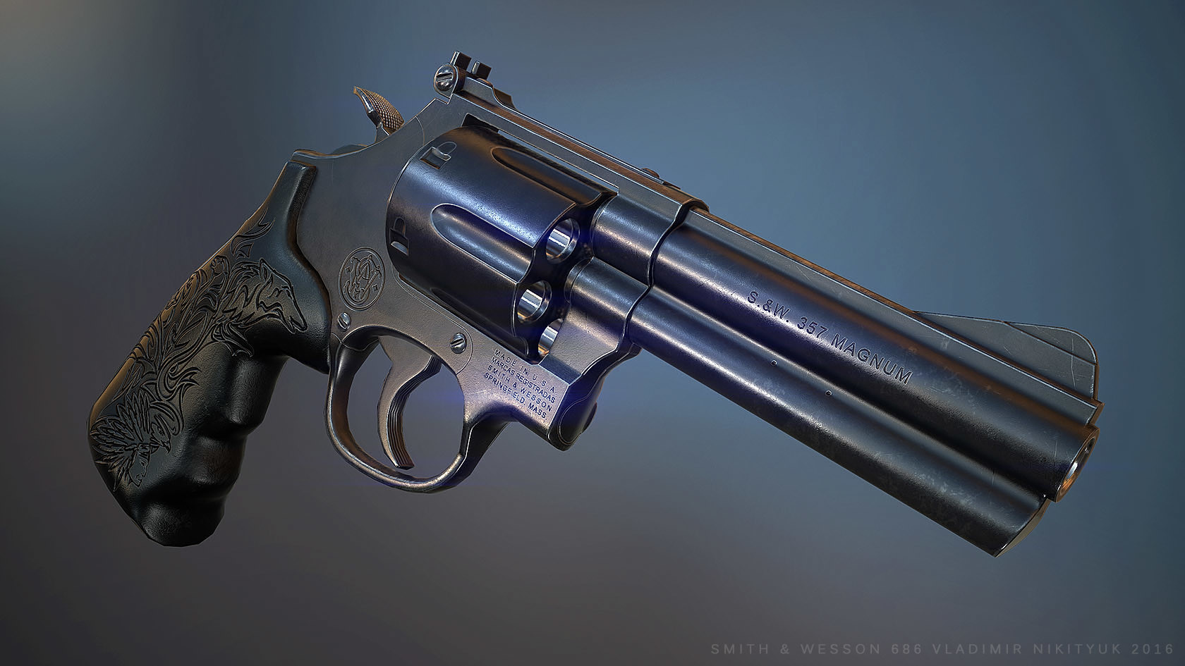 Vladimir Nikityuk Smith Wesson 686
