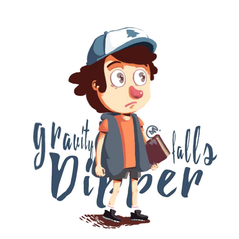 dipper gravity falls fanart art of na