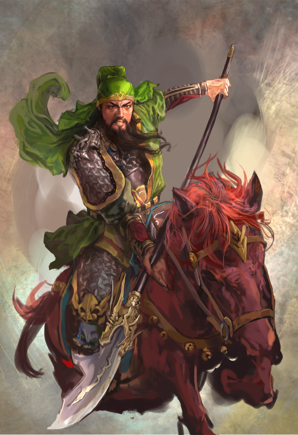 ArtStation guan yu  FWL