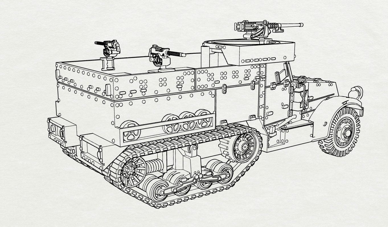 【SEAL限定商品】 Nate Brooks - M2A1 Halftrack バッグ