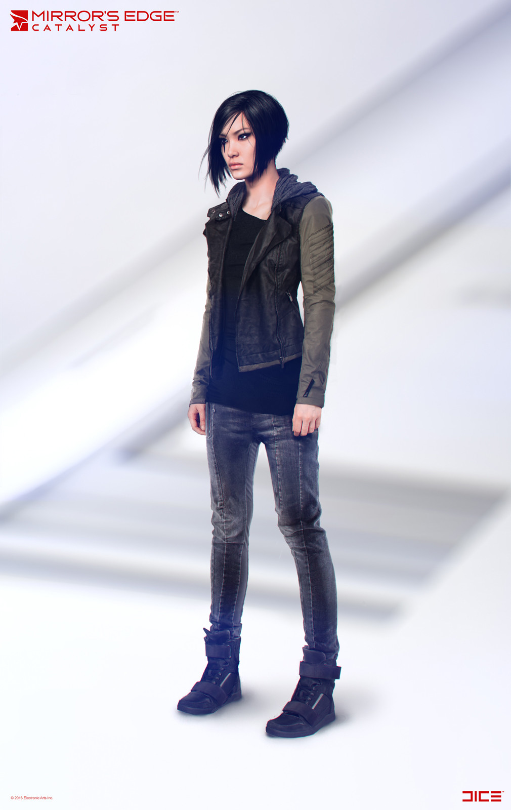 Faith prologue costume - Concept Art