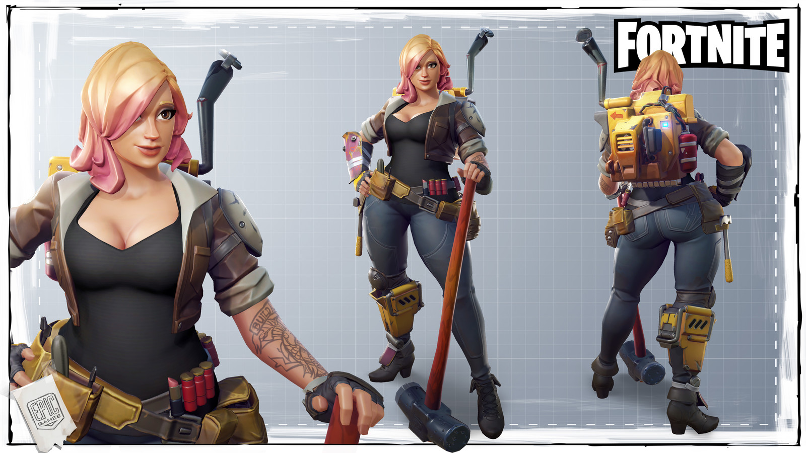 fortnite female action figures