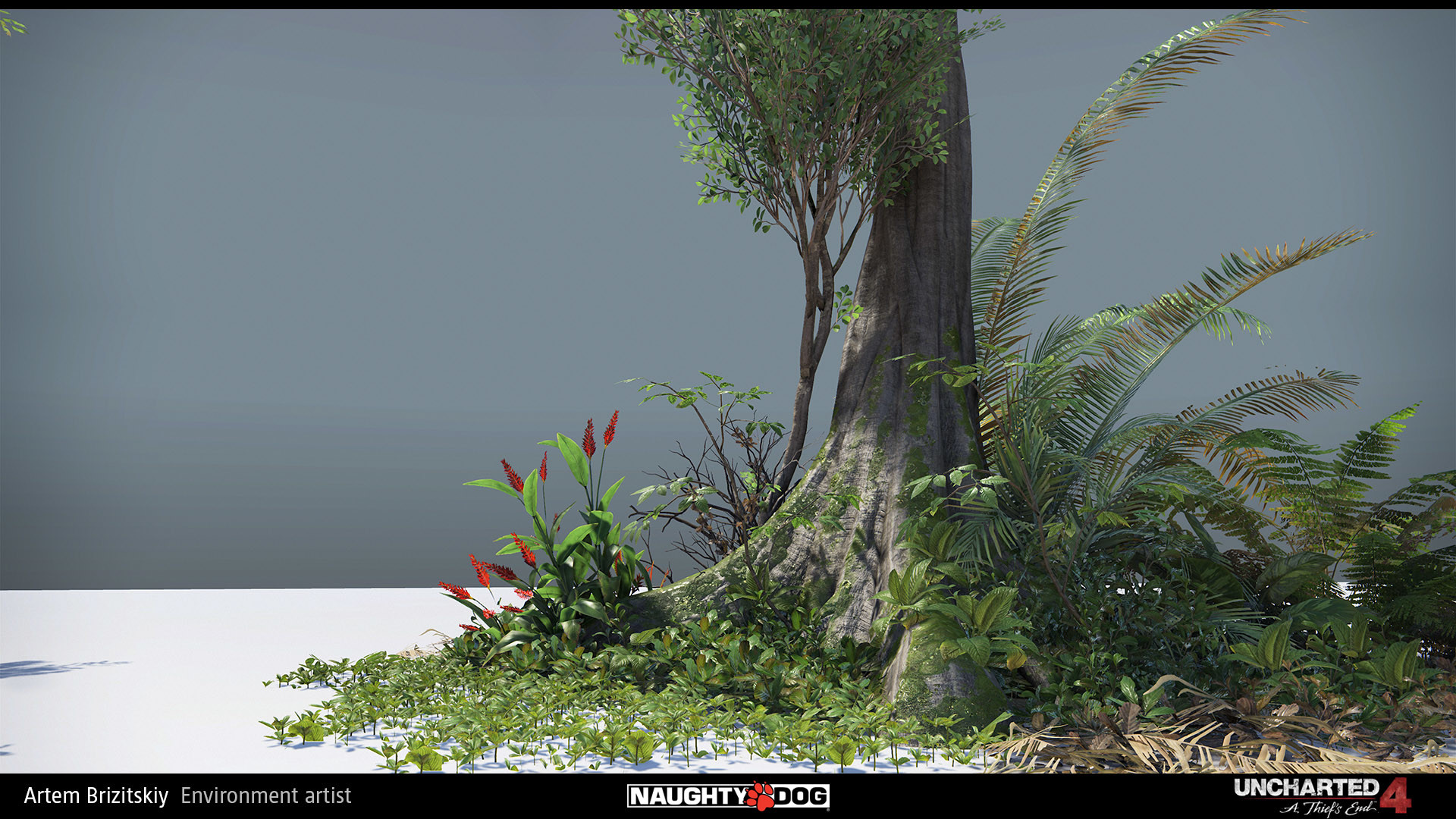 Artem Brizitskiy - Uncharted 4 - vegetation