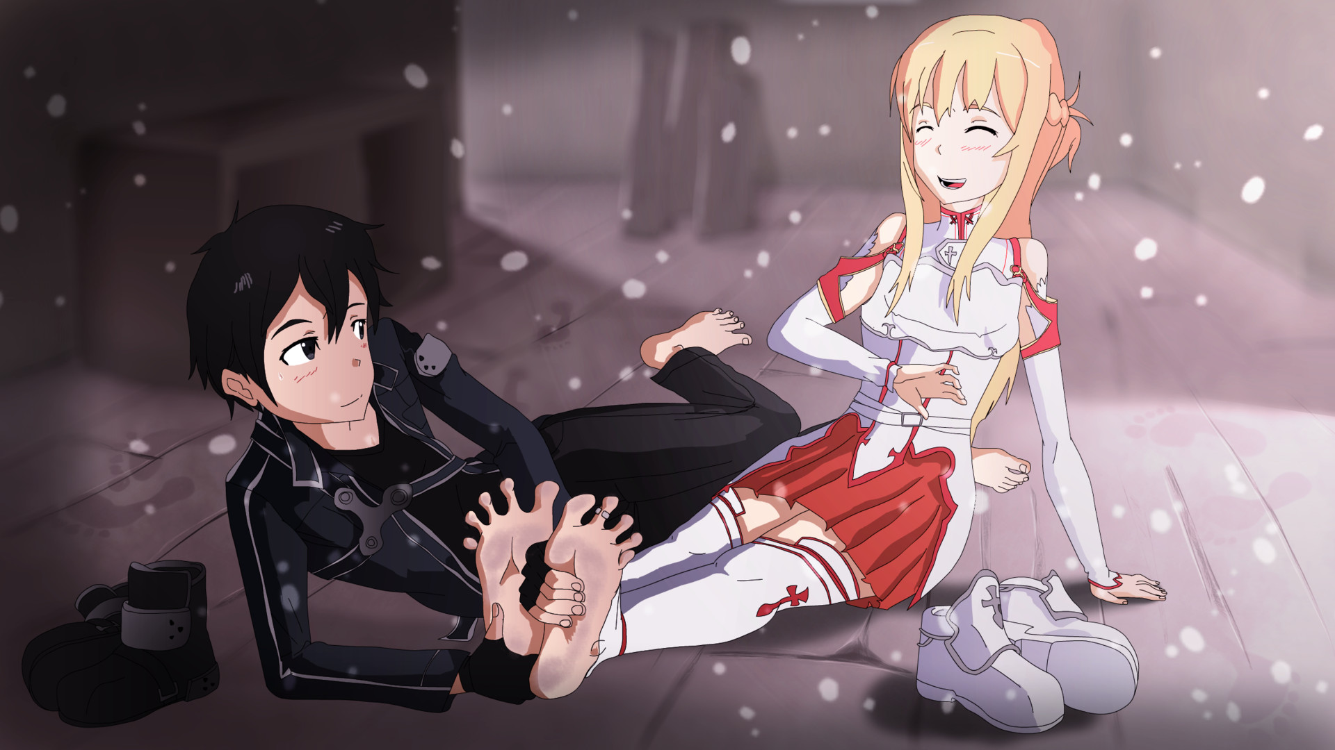 the most lovely character i like in SAO and i really like them when thy are...
