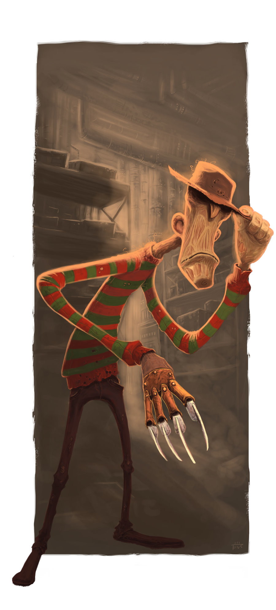 ArtStation Freddy Krueger