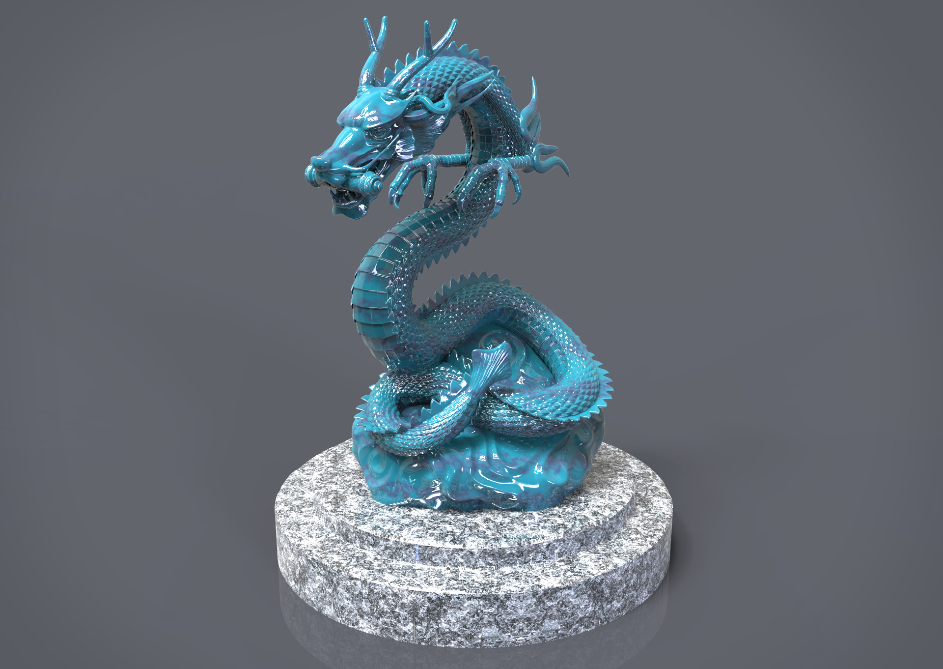 Алекс и дракон. Статуэтка дракона с детально проработанной чешуёй. Alex and the Dragon. Тору в полный рост на работе дракон.