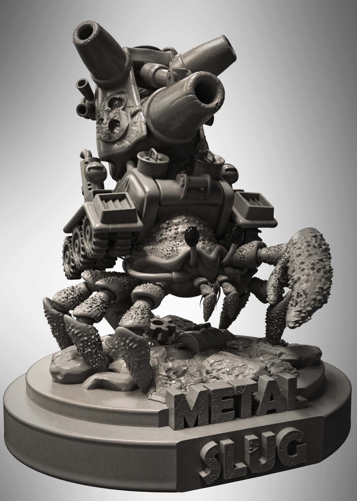 Artstation Metal Slug Hermit Jexi Leyends
