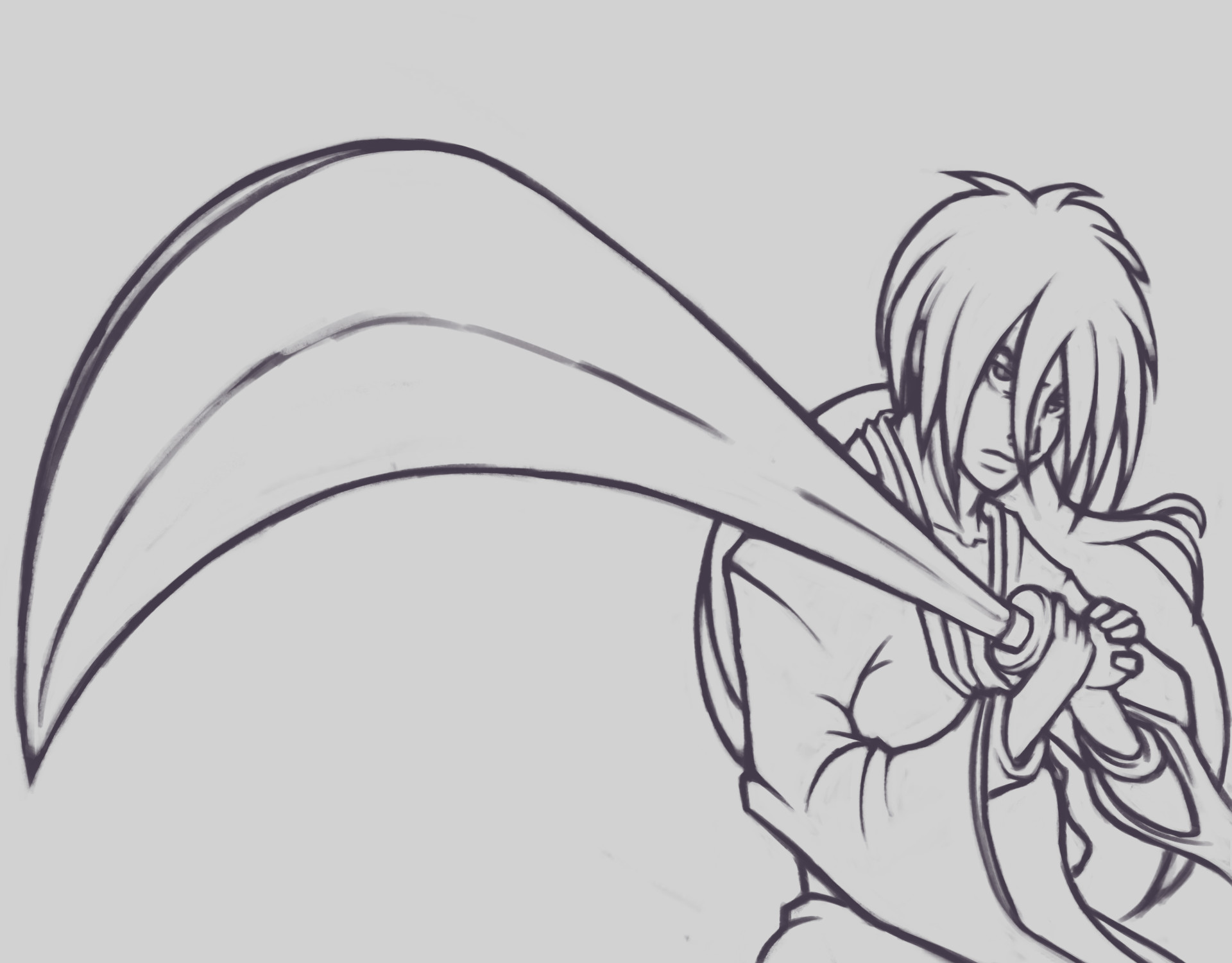Artstation Kenshin Himura Joaquin Rodriguez