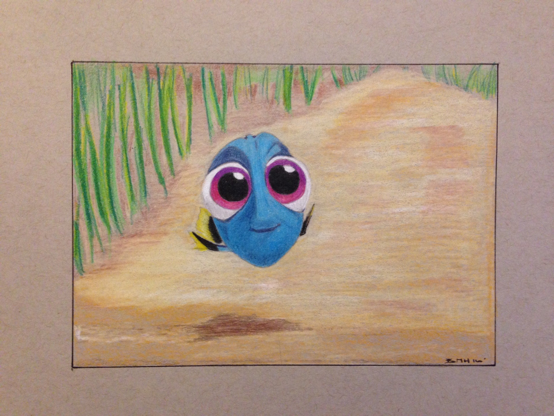 Artstation Baby Dory Illustration Bryan Hoover