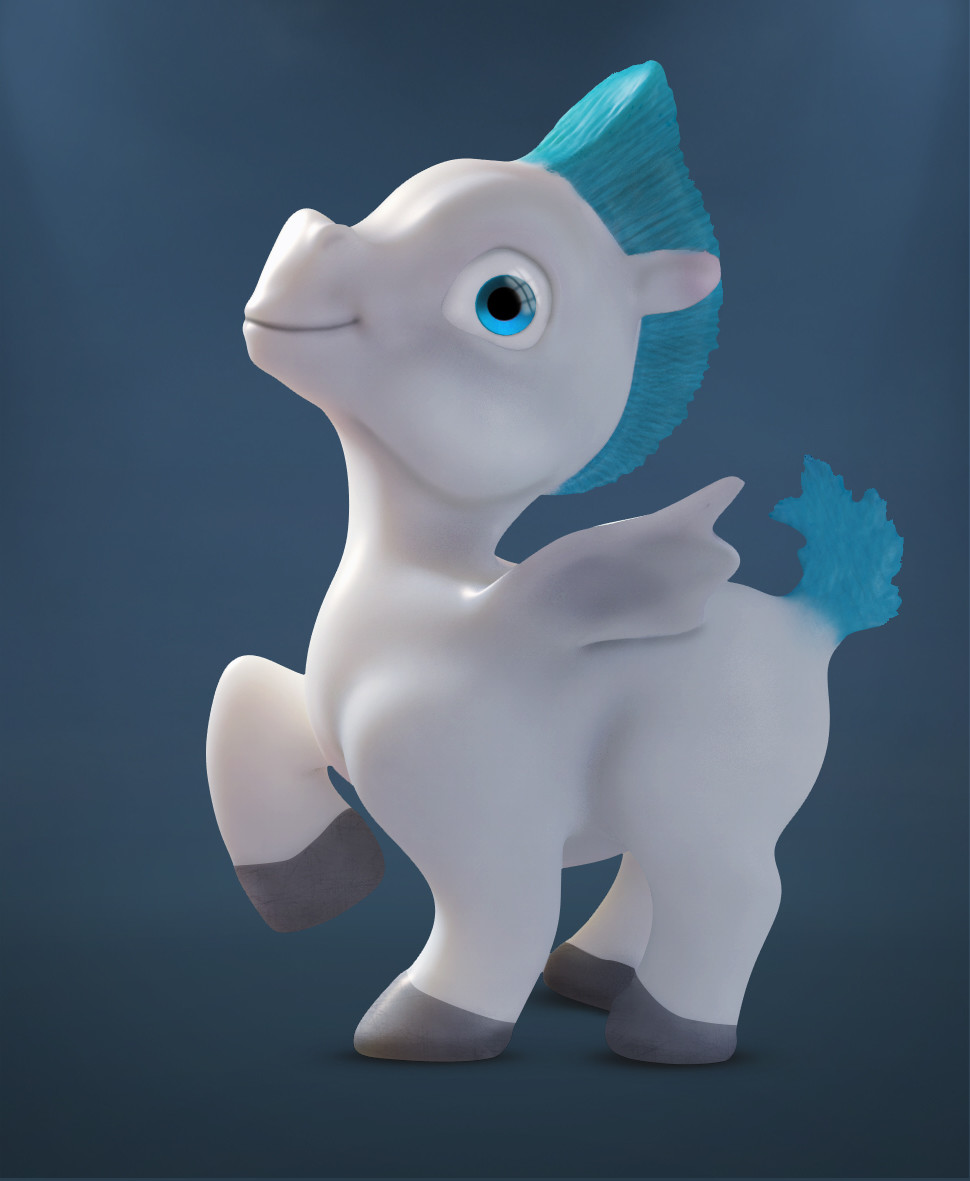 Artstation Baby Pegasus Hercules Enrique Poppe