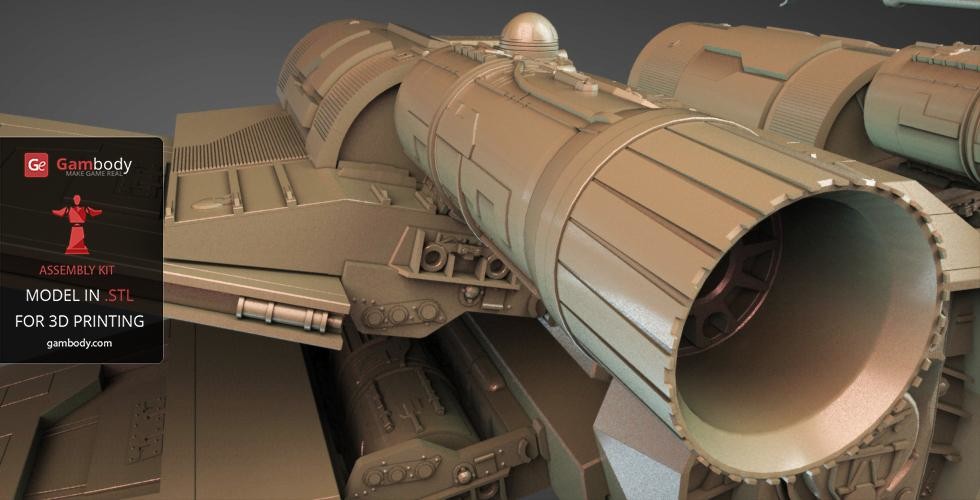 Gambody 3DDesigns - X-Wing Starfighter 3D Printer Files ...