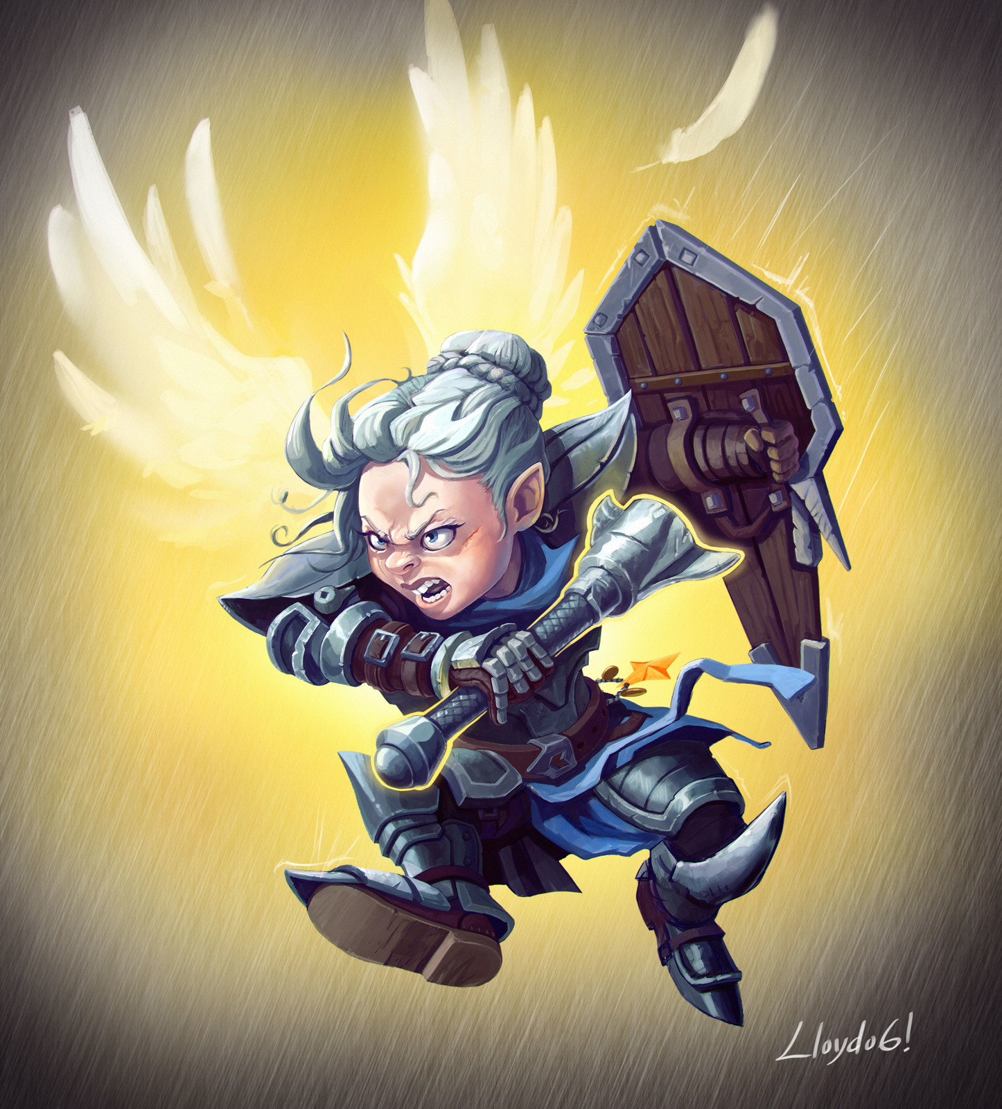 Pike the gnome Cleric