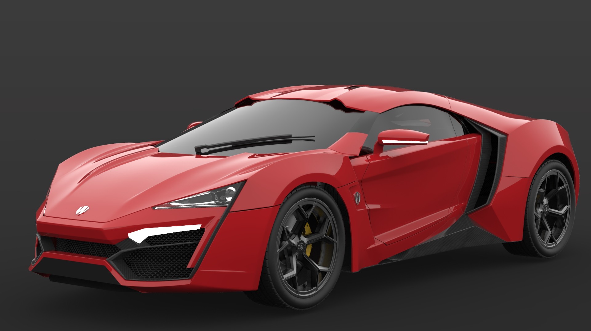 Lykan Hypersport в автосалоне