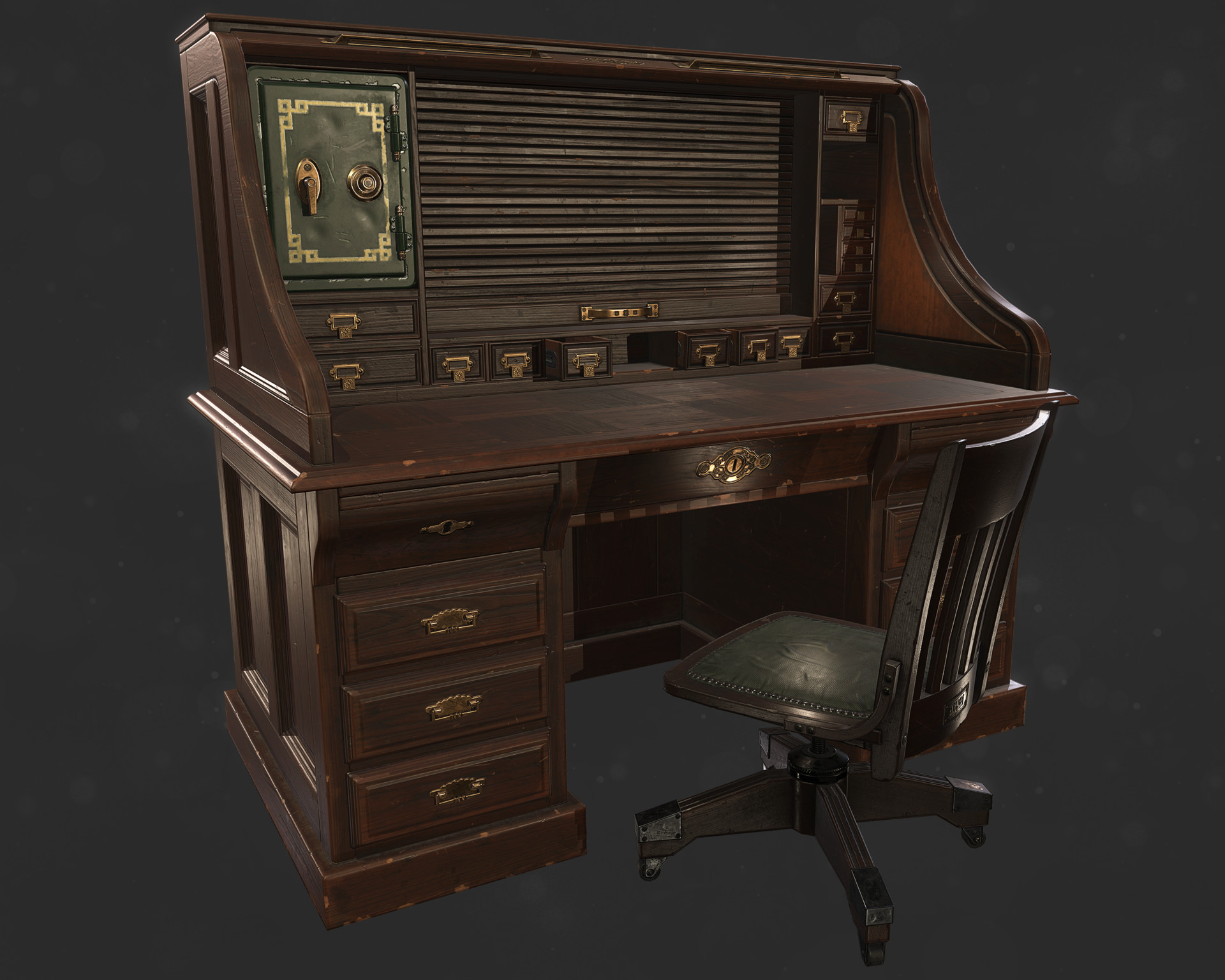 Marek Picheta - Antique office desk