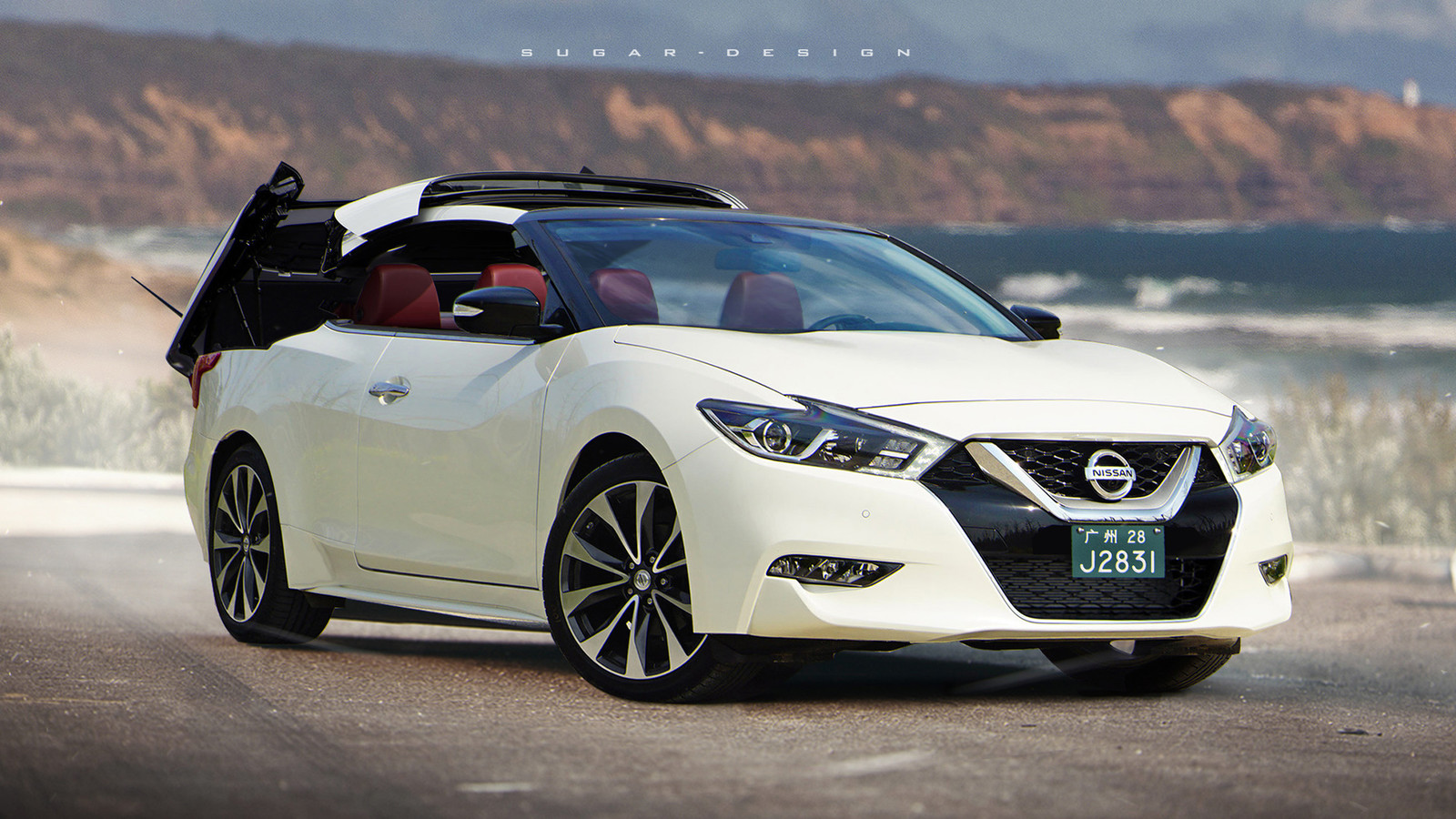 Nissan Maxima convertible